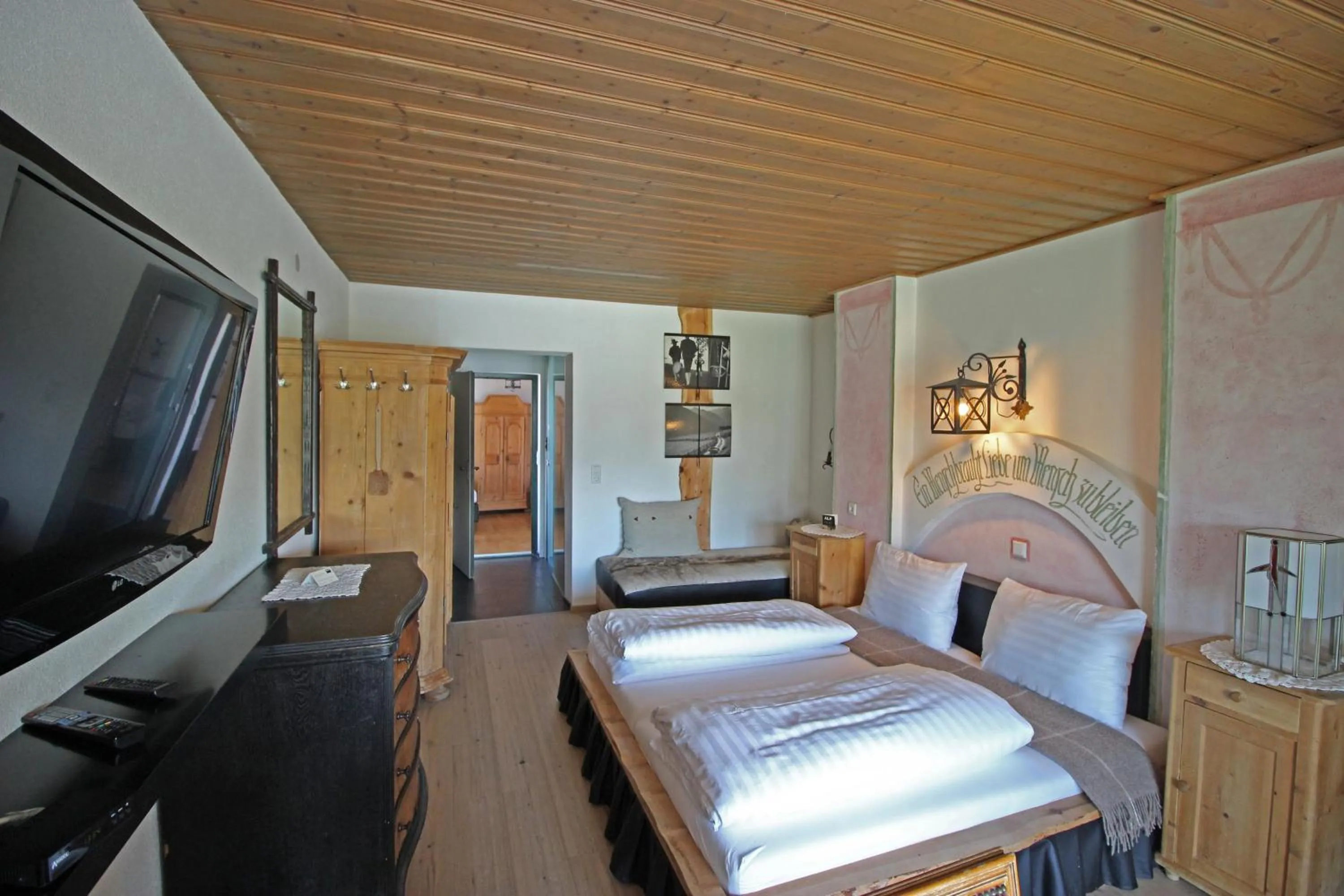 Bedroom, Bed in Alp Art Hotel Götzens