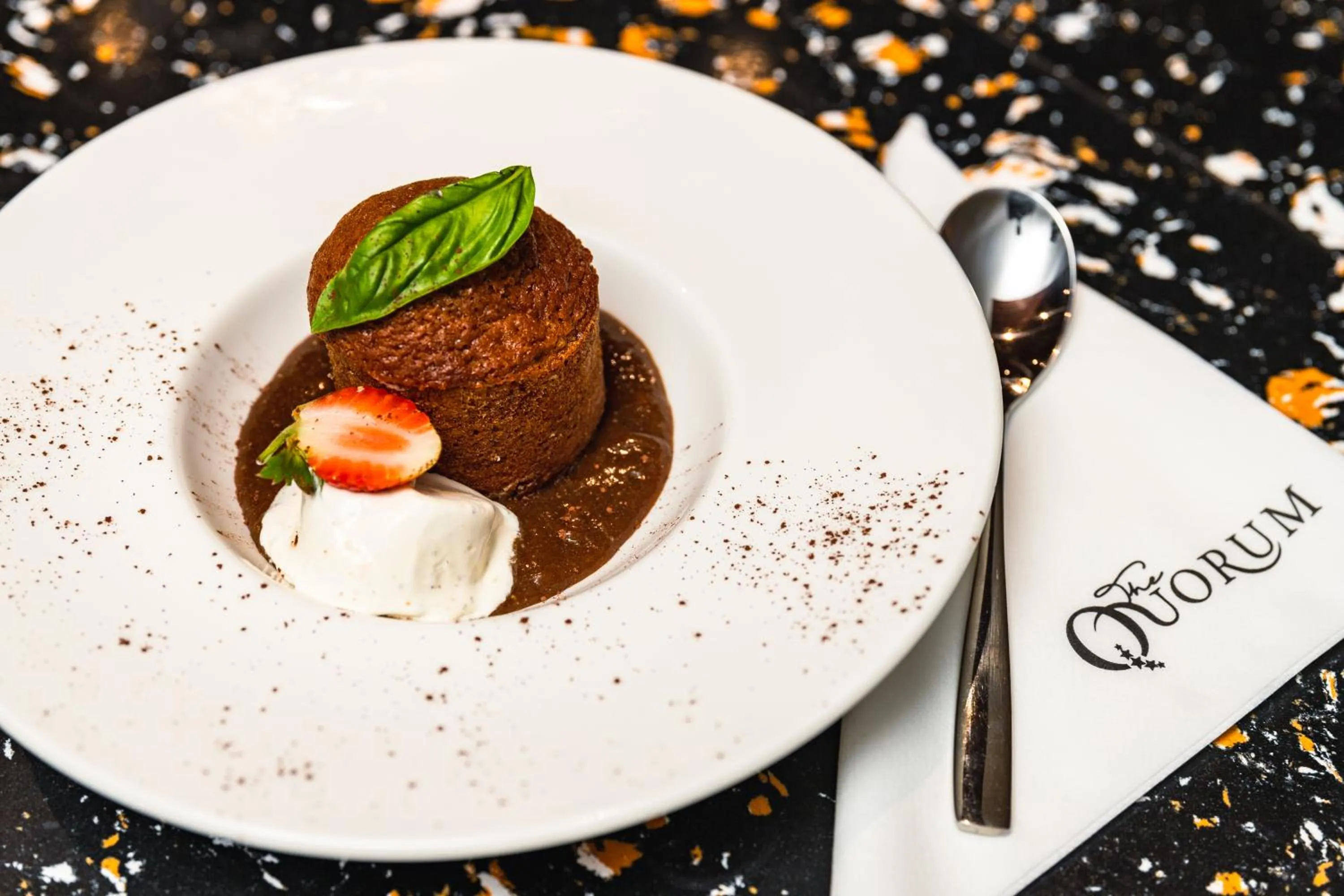 Food close-up in The Quorum