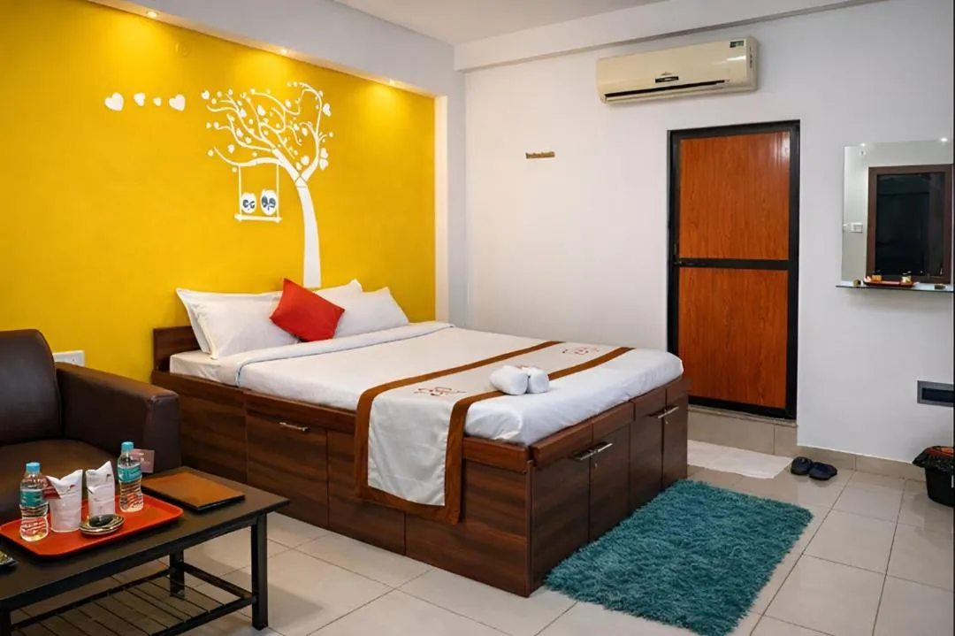Bedroom, Bed in Hotel JK Lions - Koradi Road Nagpur