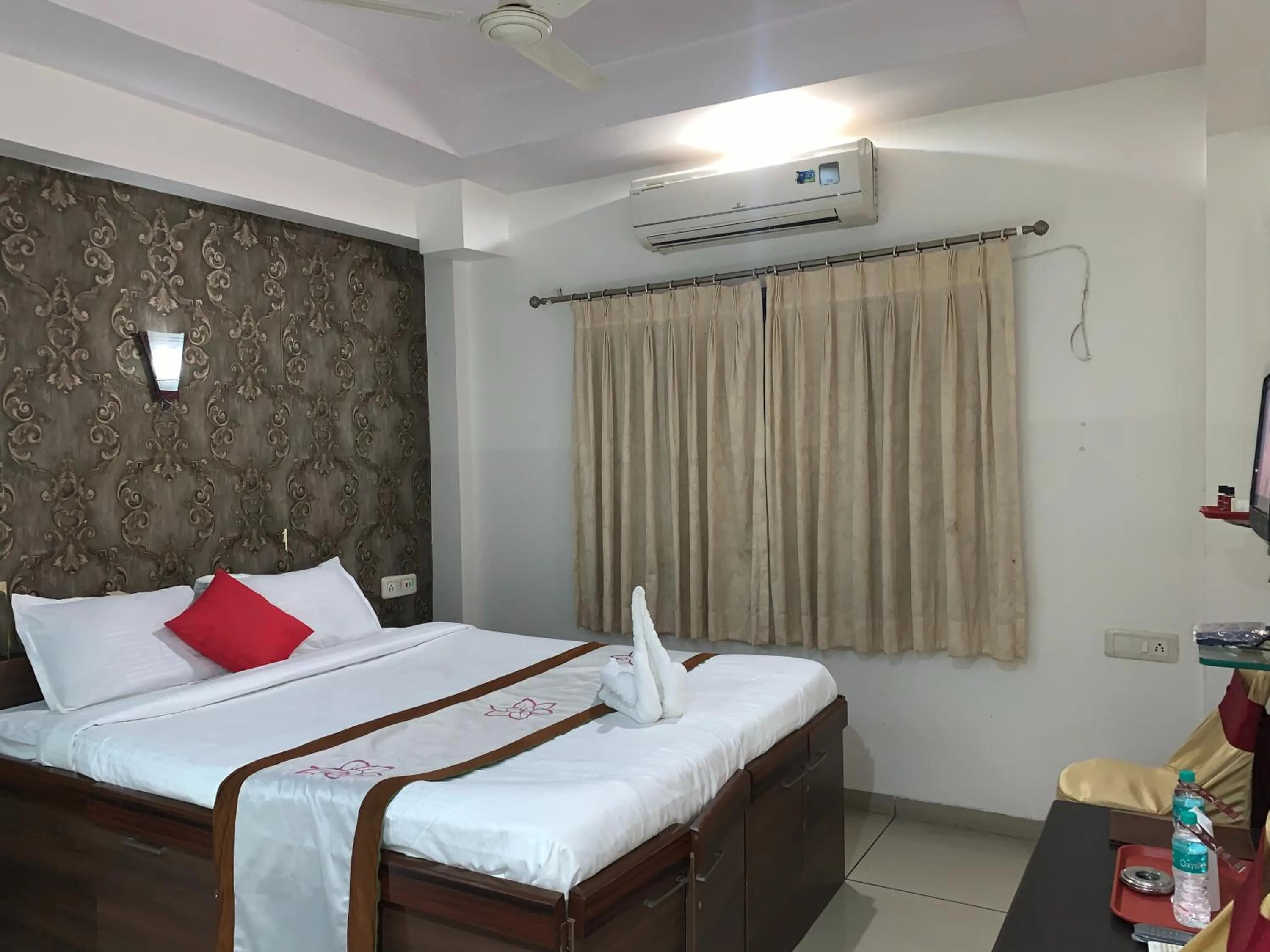 Bedroom, Bed in Hotel JK Lions - Koradi Road Nagpur