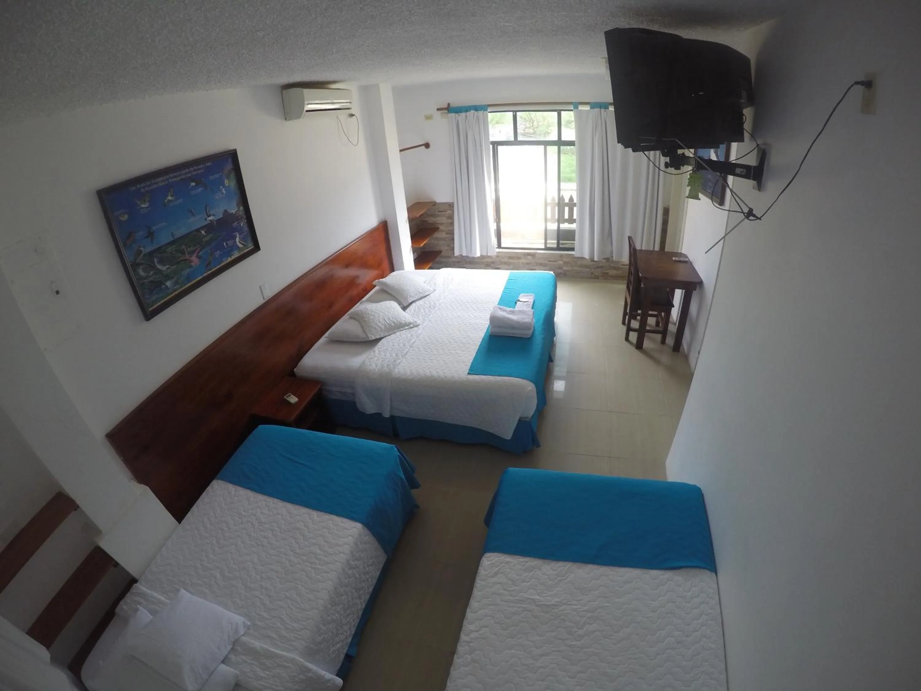 Bedroom, Bed in Hotel LA GRAN TORTUGA - ᯤ STARLINK