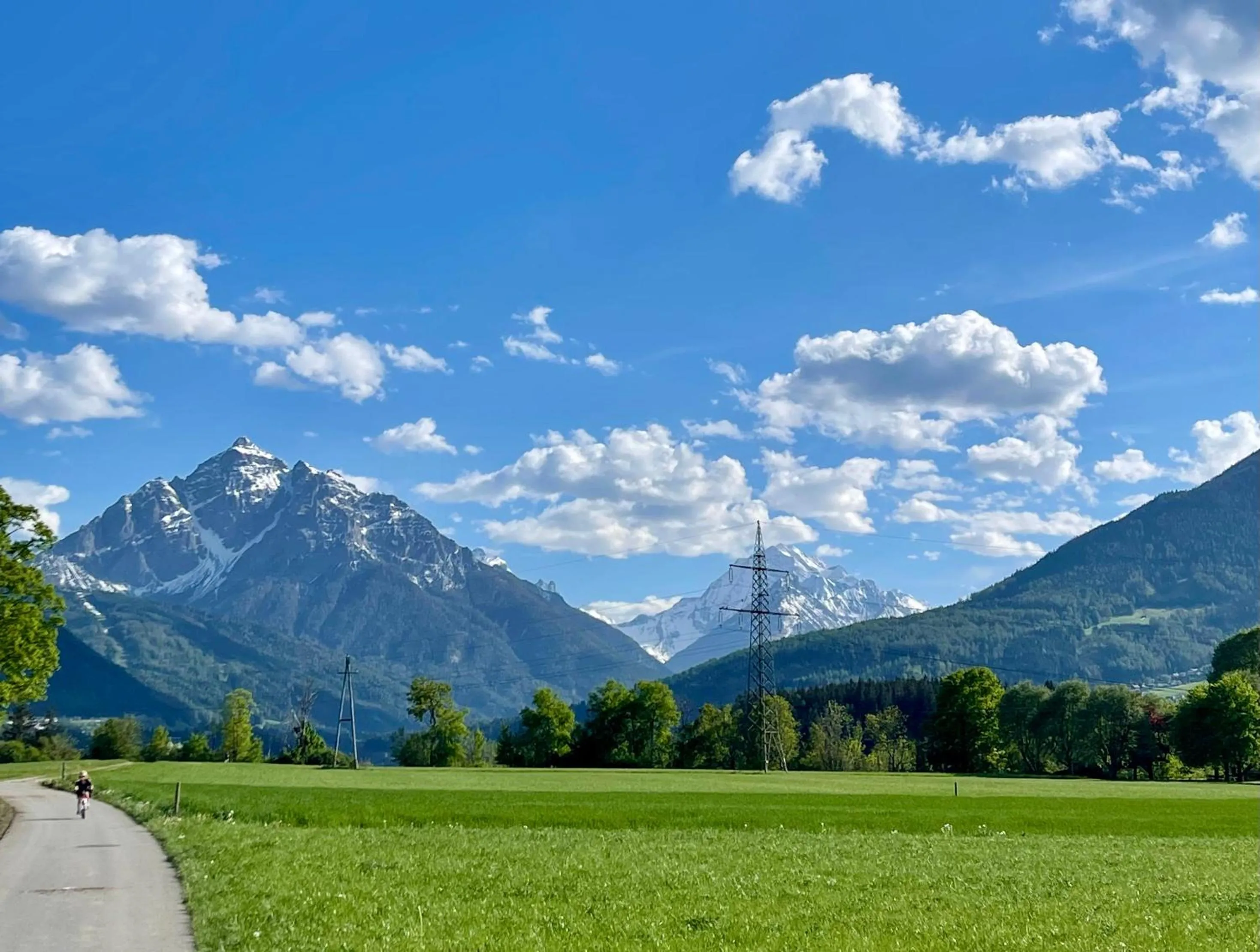 Natural landscape in Hotel Sonnenhof - bed & breakfast & appartements