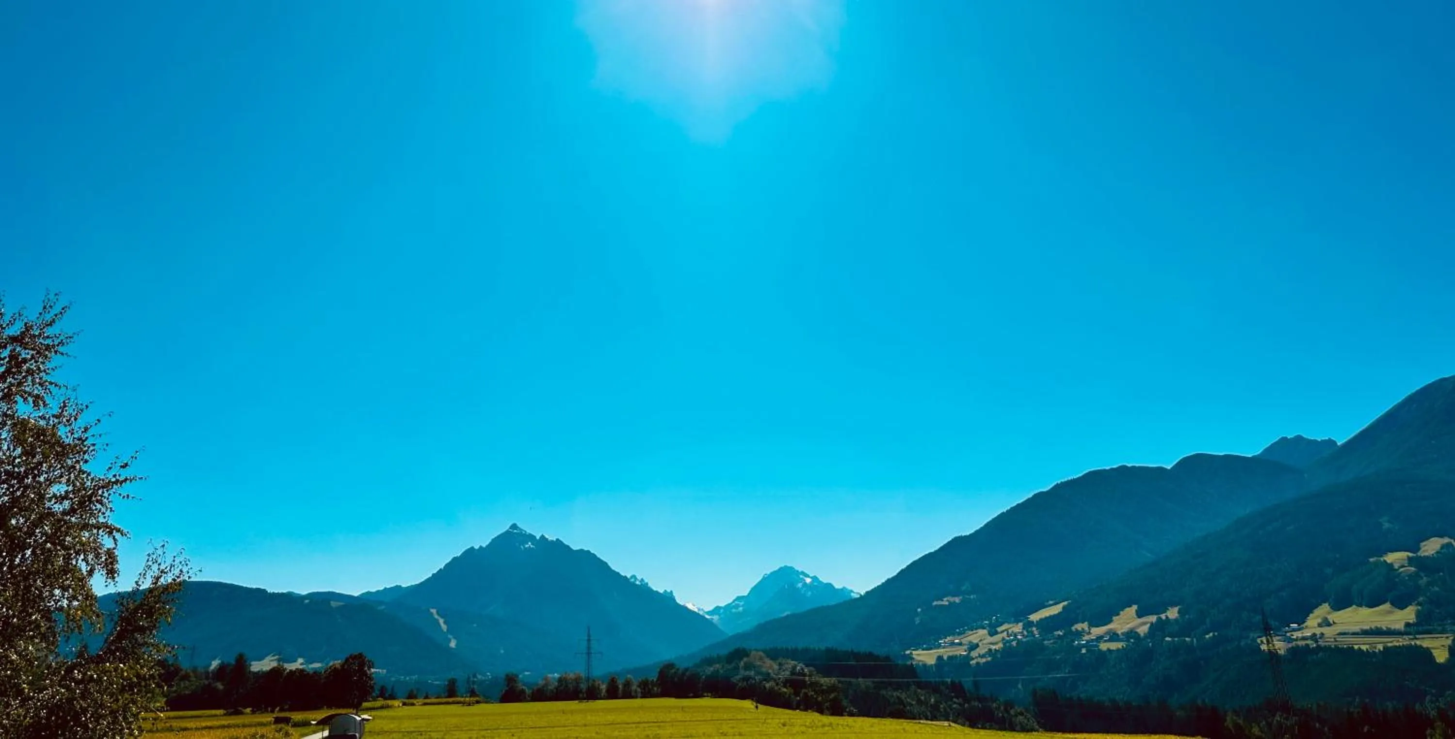 Natural landscape in Hotel Sonnenhof - bed & breakfast & appartements