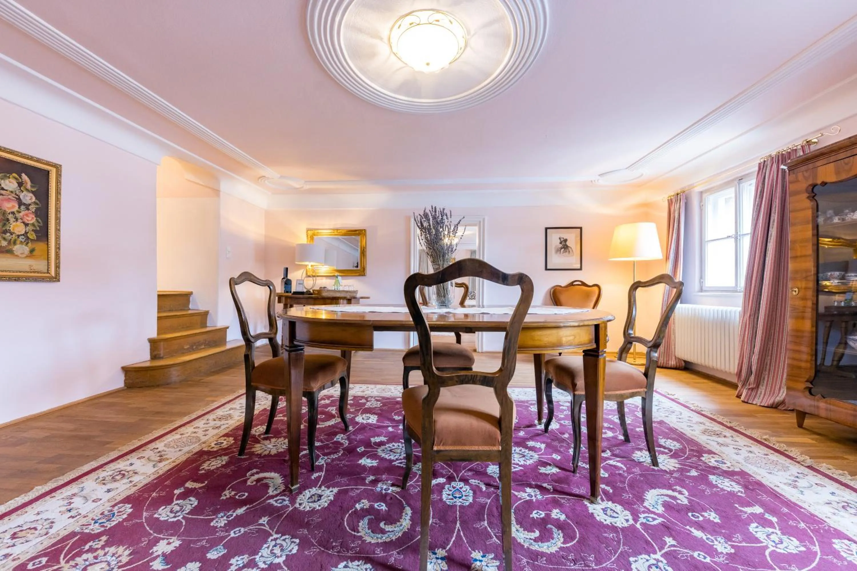 Seating area in Der Schlosswirt zu Anif - Biedermeierhotel und Restaurant