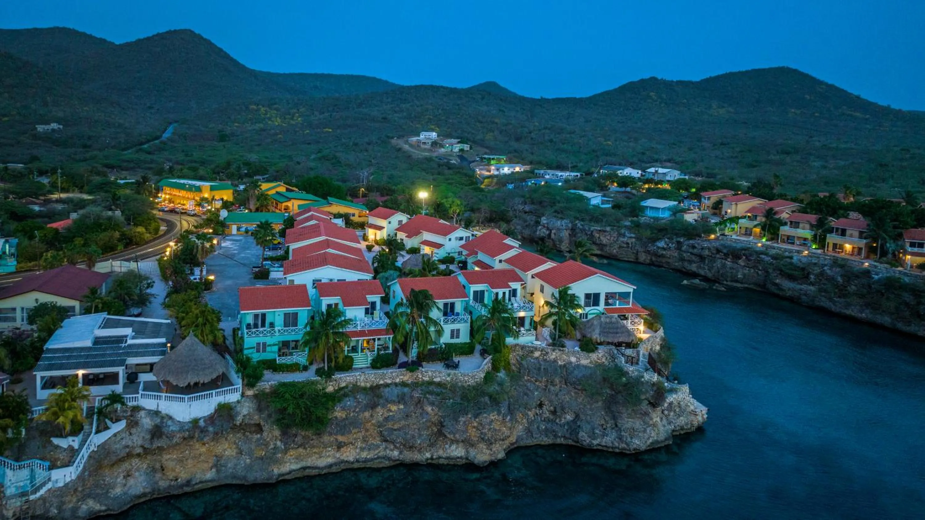 Night in Lagoon Ocean Resort