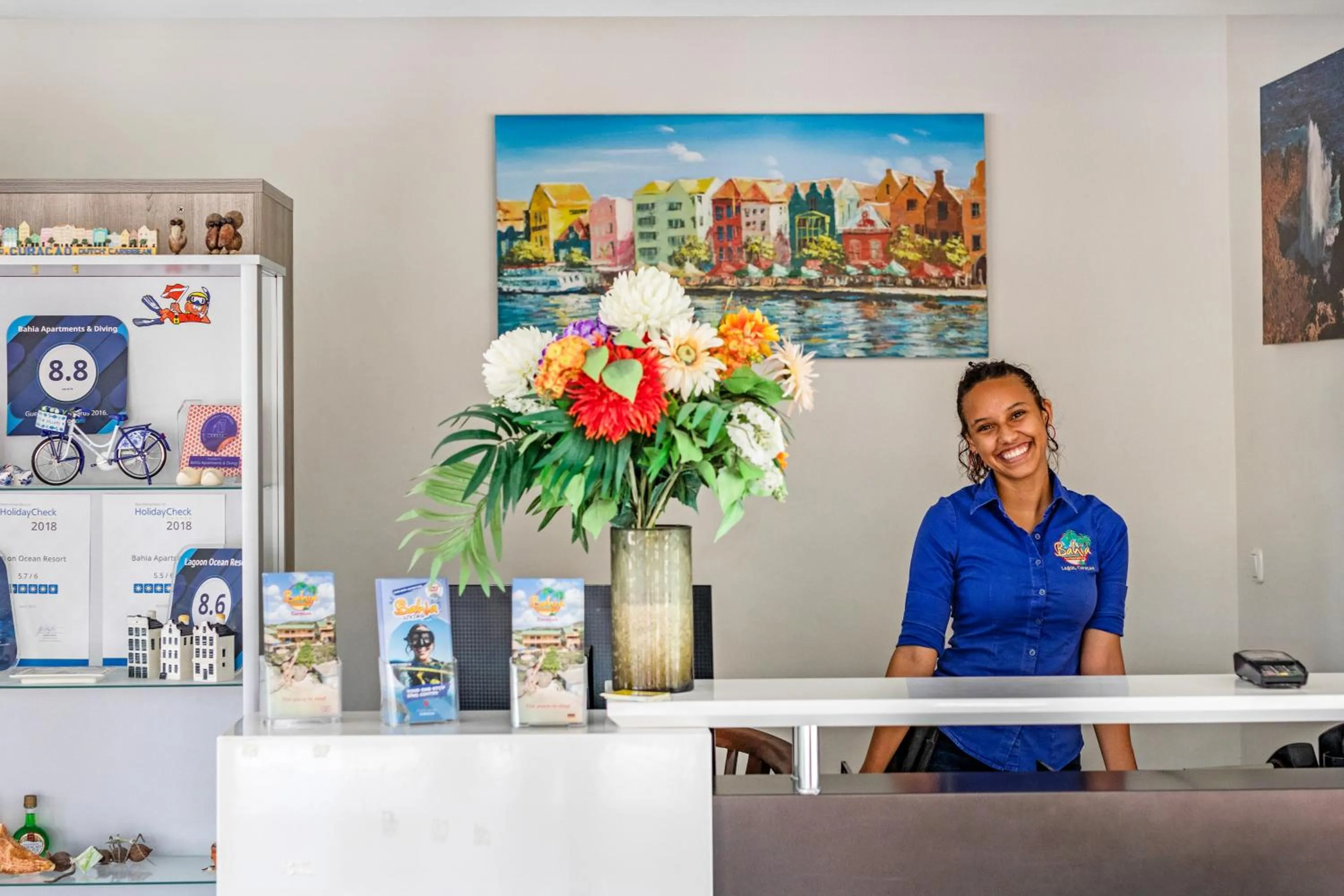 Lobby or reception in Lagoon Ocean Resort