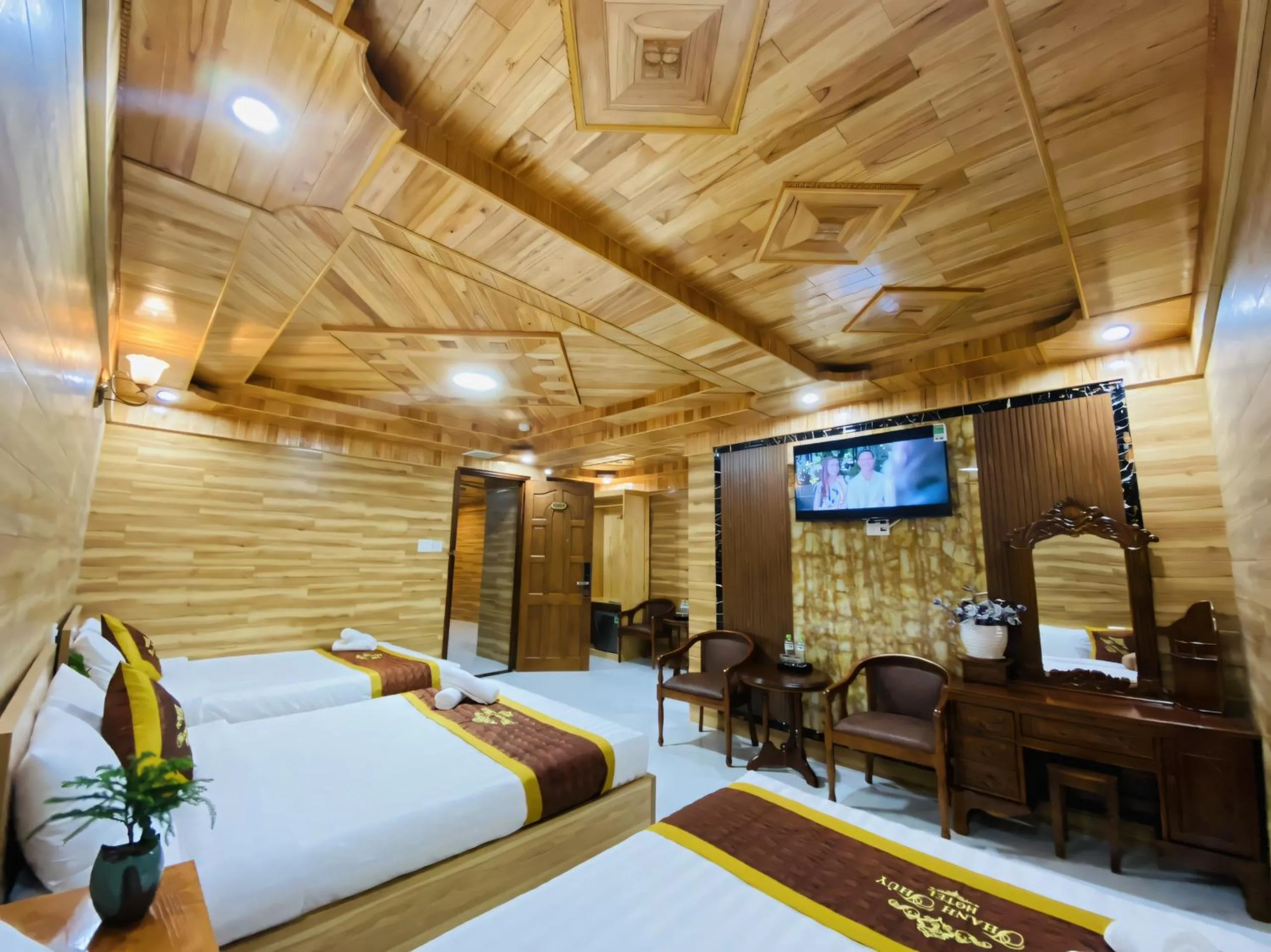 Bed in Thanh Thuy Hotel