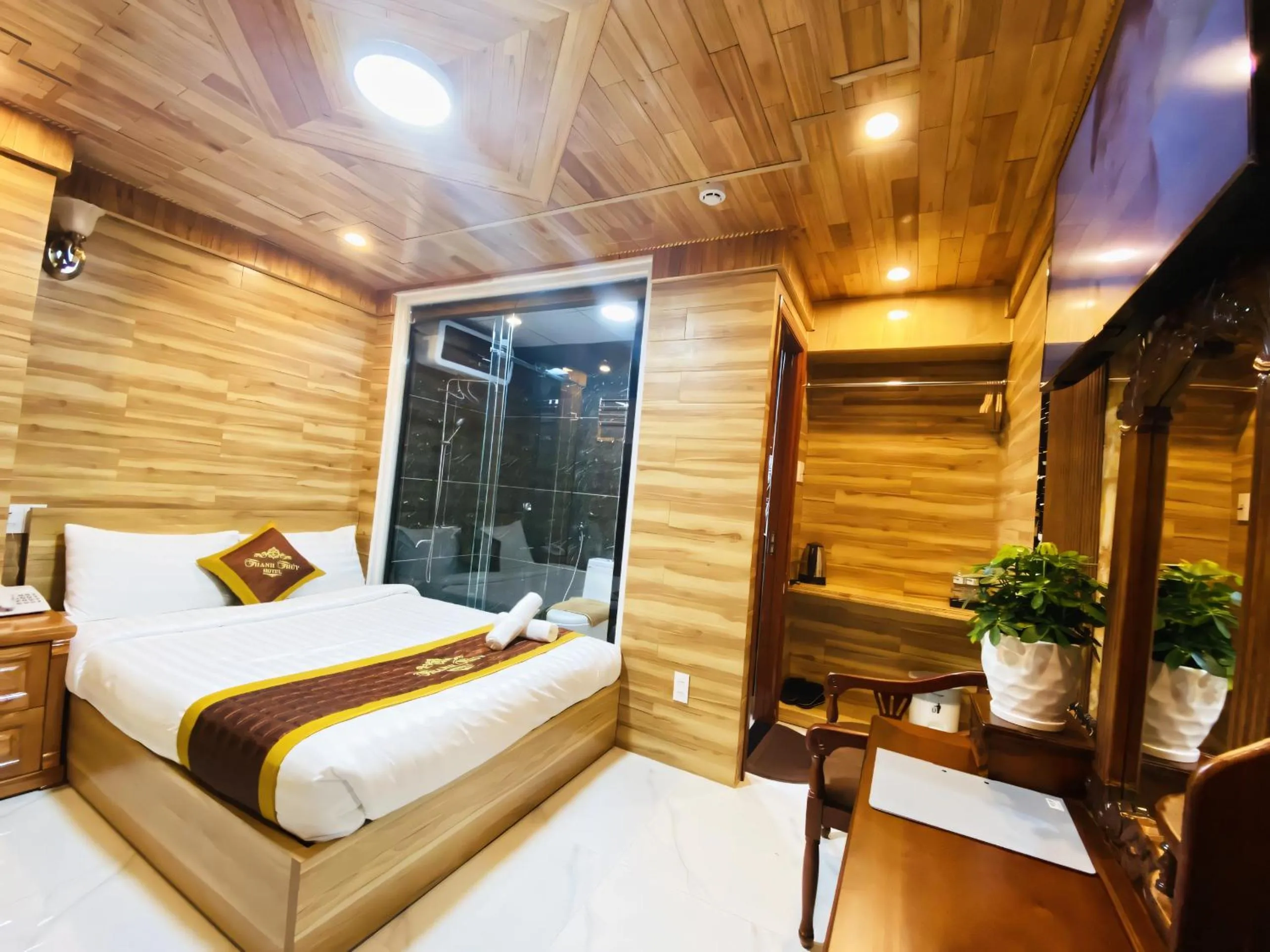 Bed in Thanh Thuy Hotel