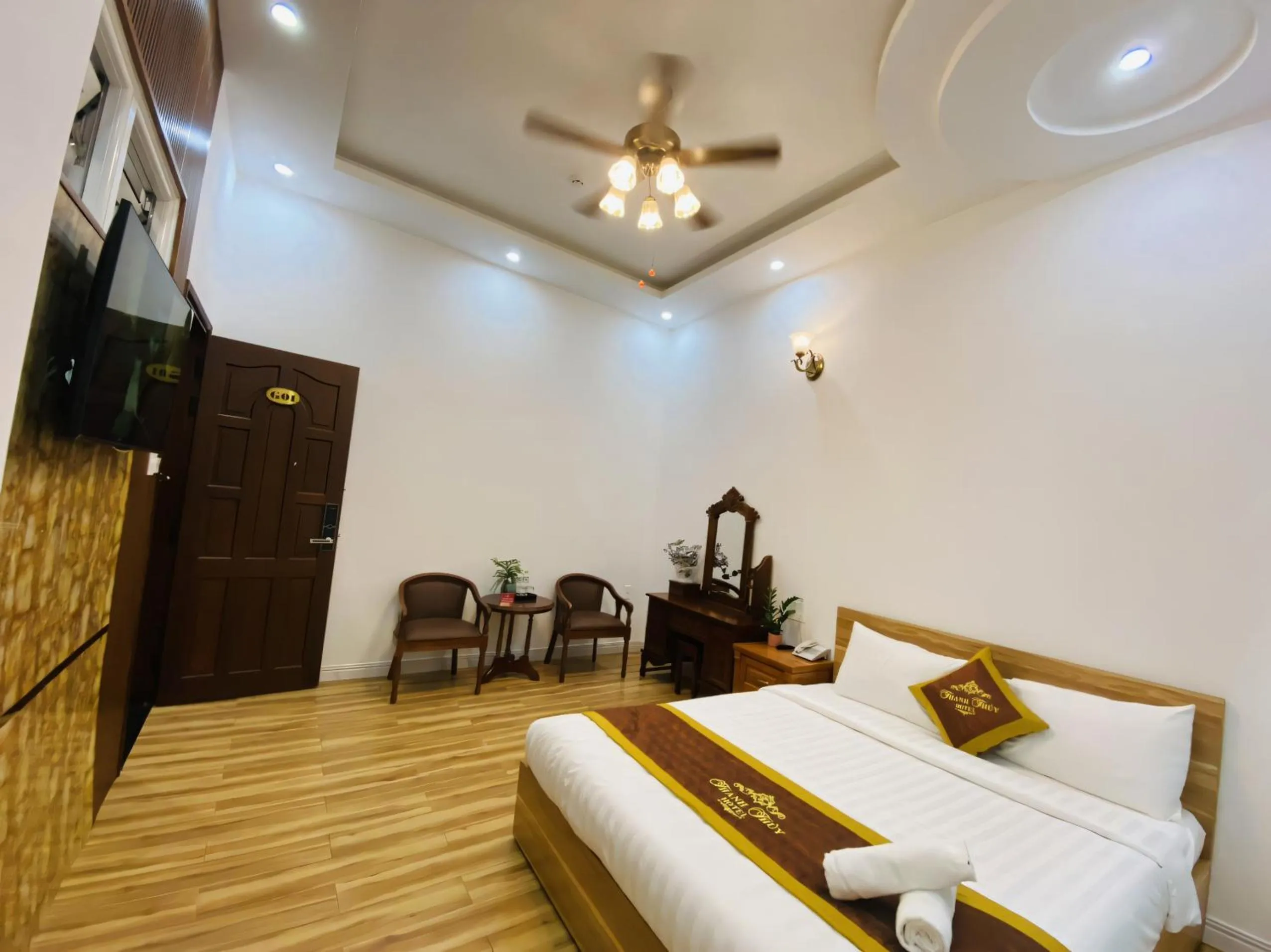 Bed in Thanh Thuy Hotel