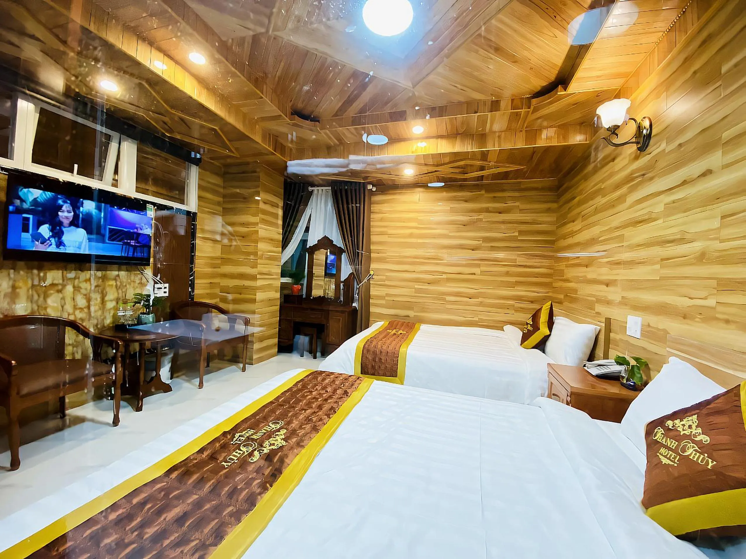 Bed in Thanh Thuy Hotel