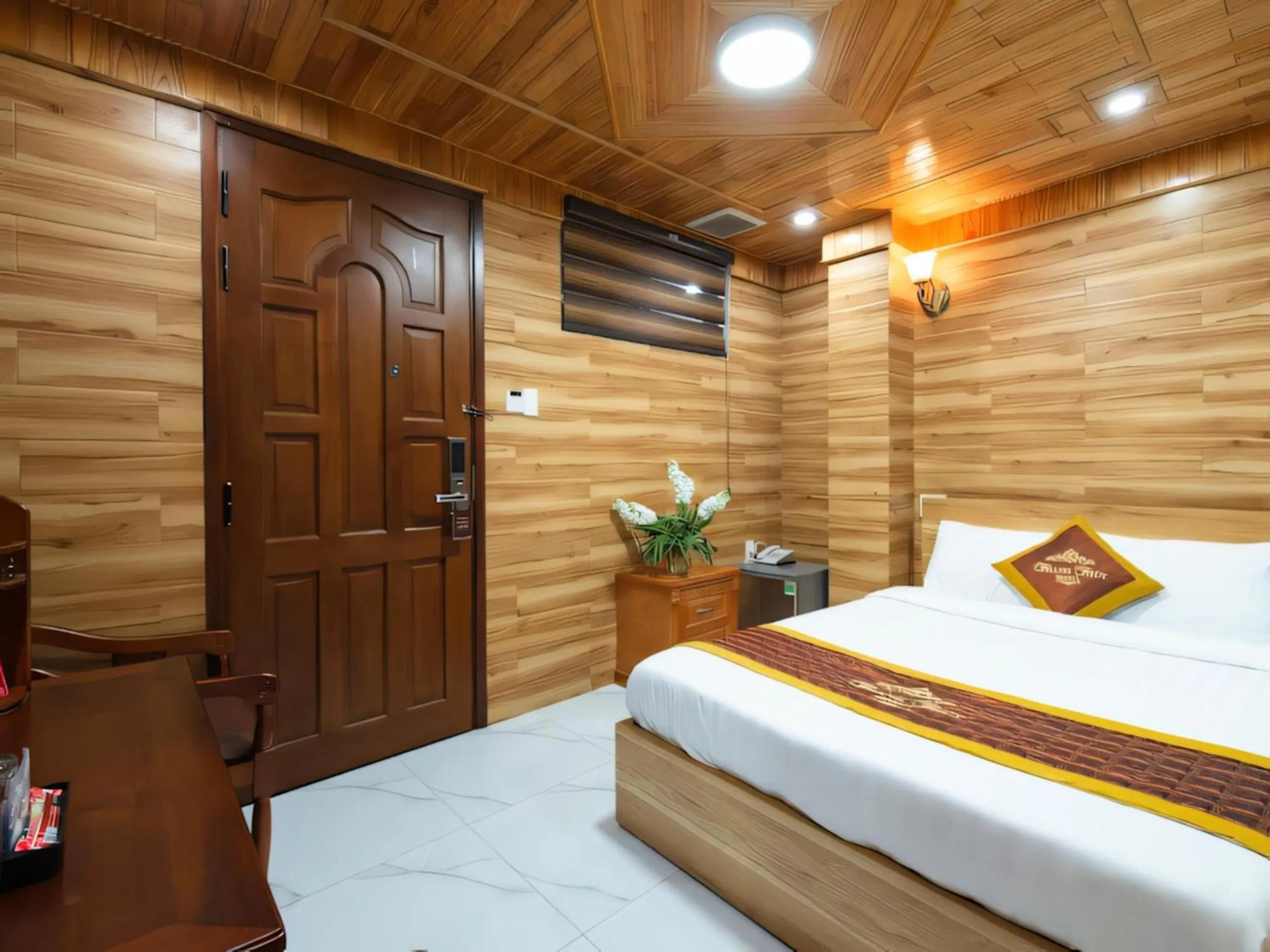 Bed in Thanh Thuy Hotel