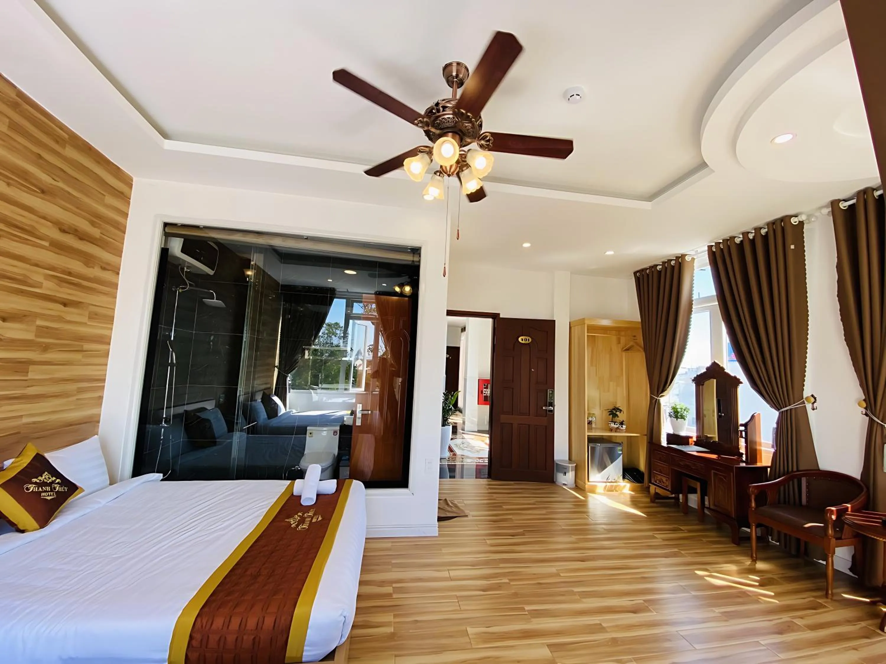 Bedroom, Bed in Thanh Thuy Hotel