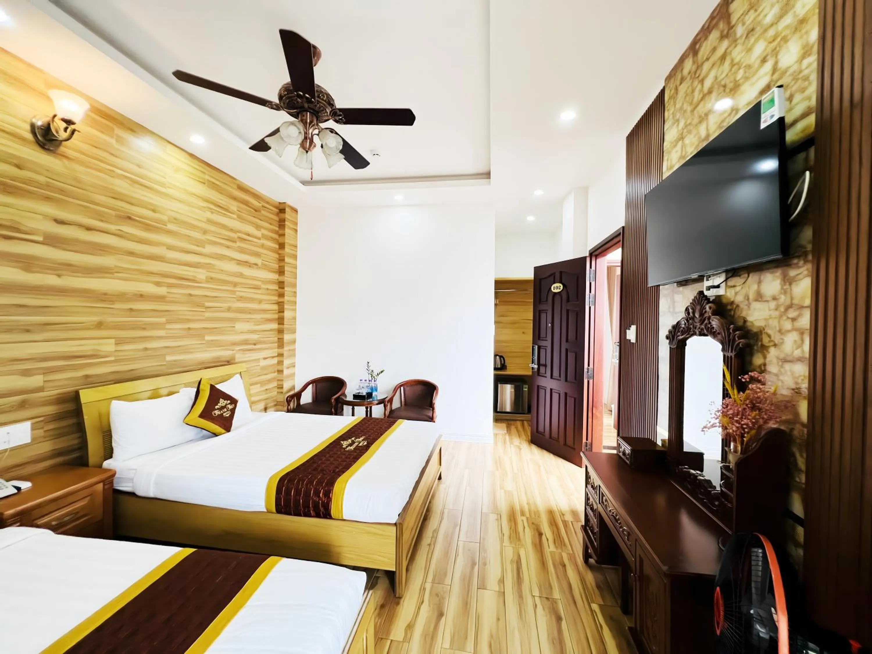 Bed in Thanh Thuy Hotel