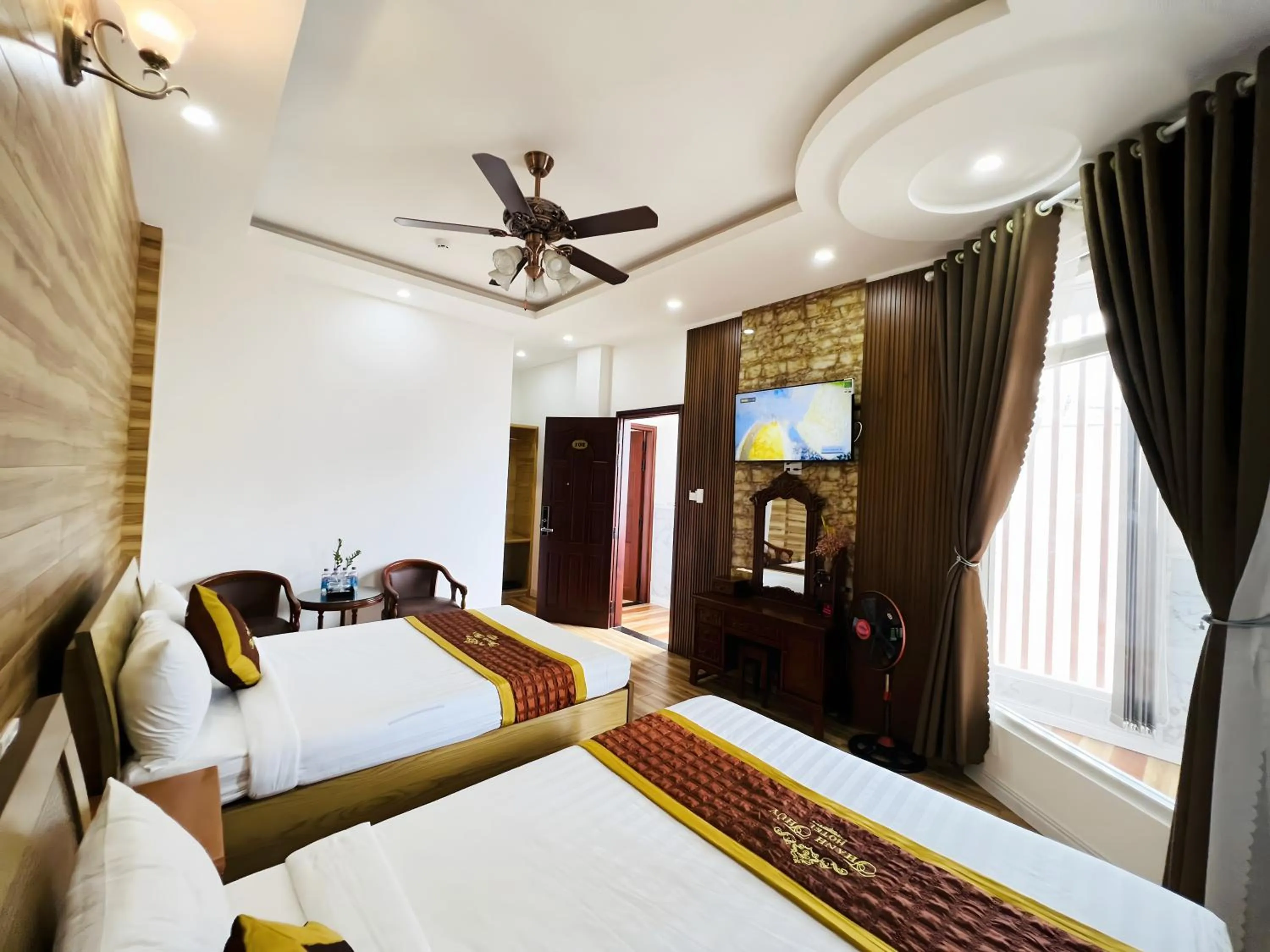 Bed in Thanh Thuy Hotel