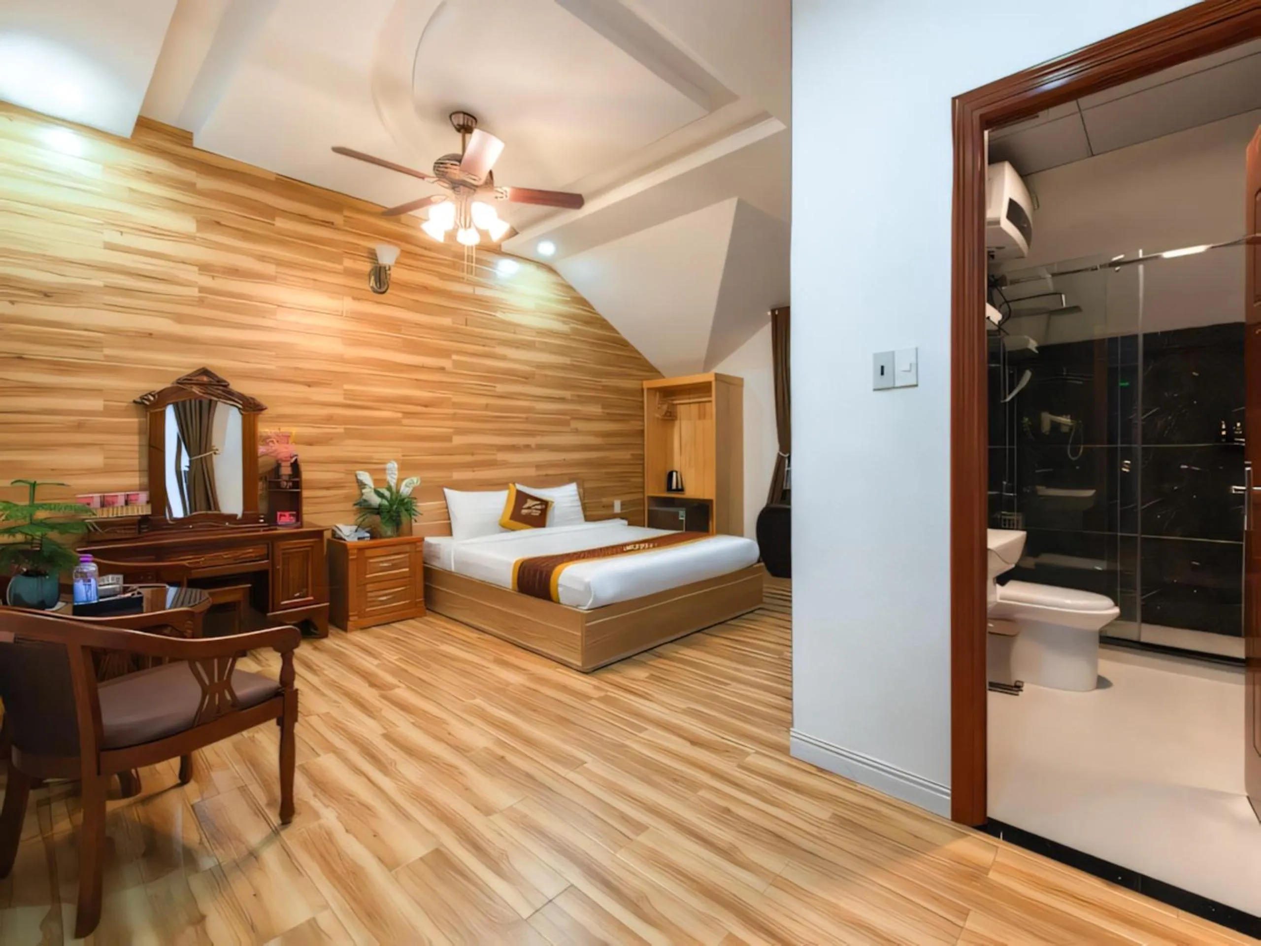 Bed in Thanh Thuy Hotel