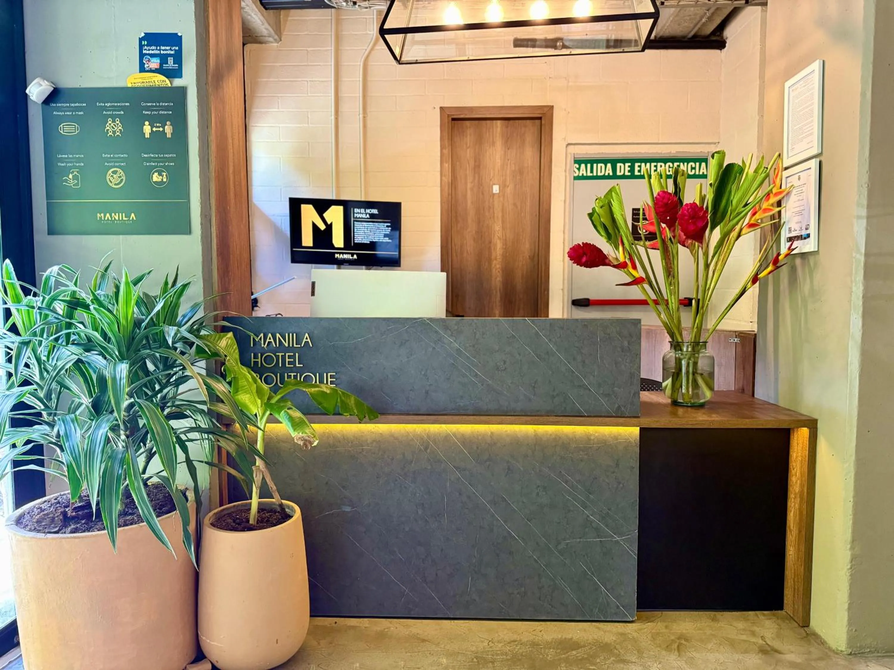 Lobby or reception in Manila Hotel Boutique