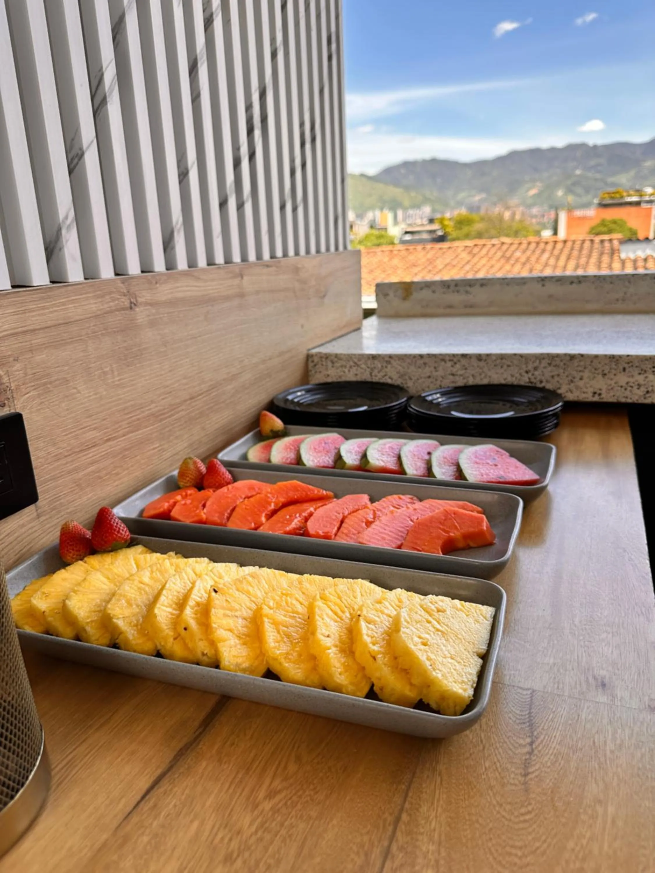 Continental breakfast in Manila Hotel Boutique