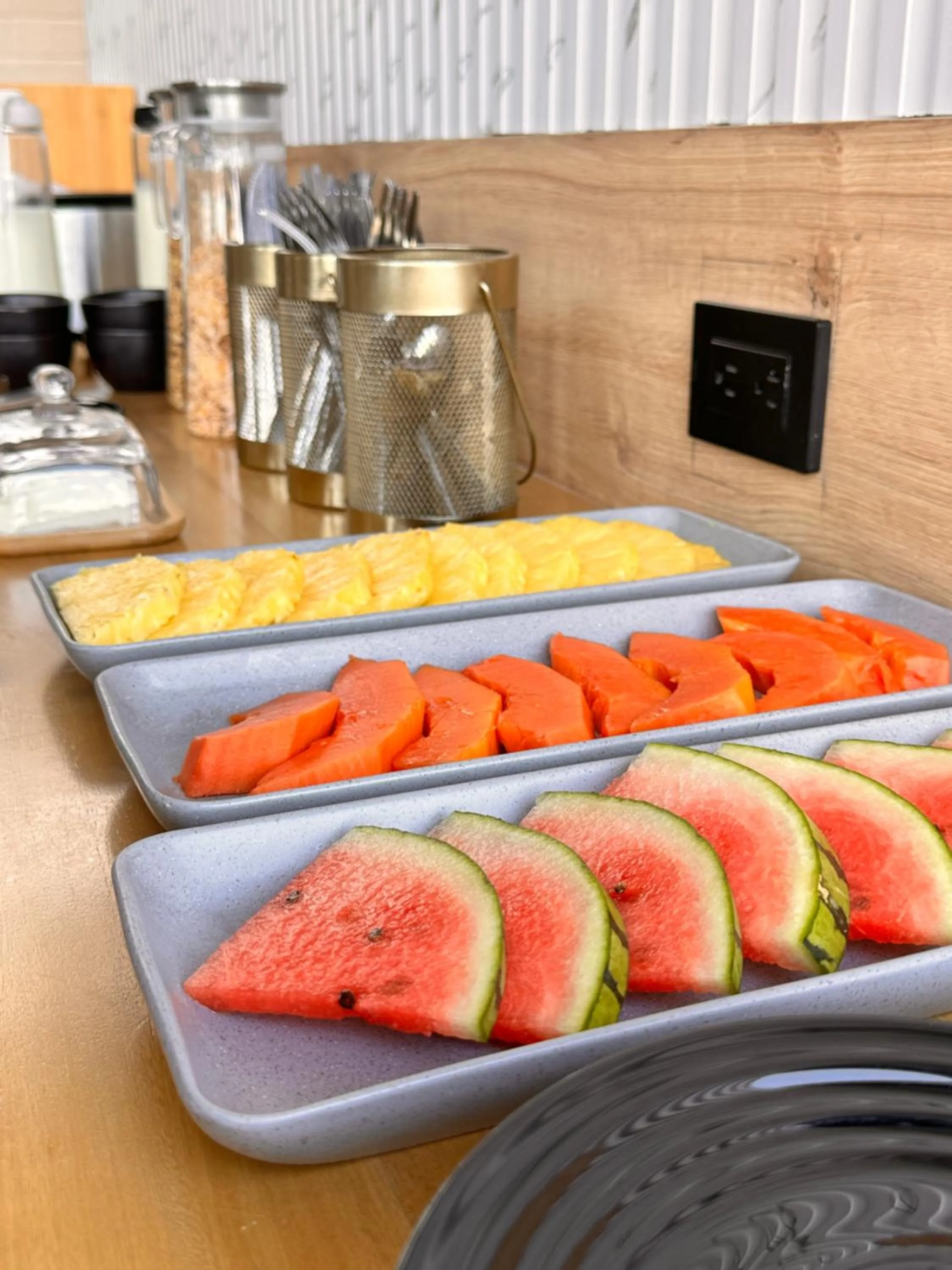 Continental breakfast in Manila Hotel Boutique