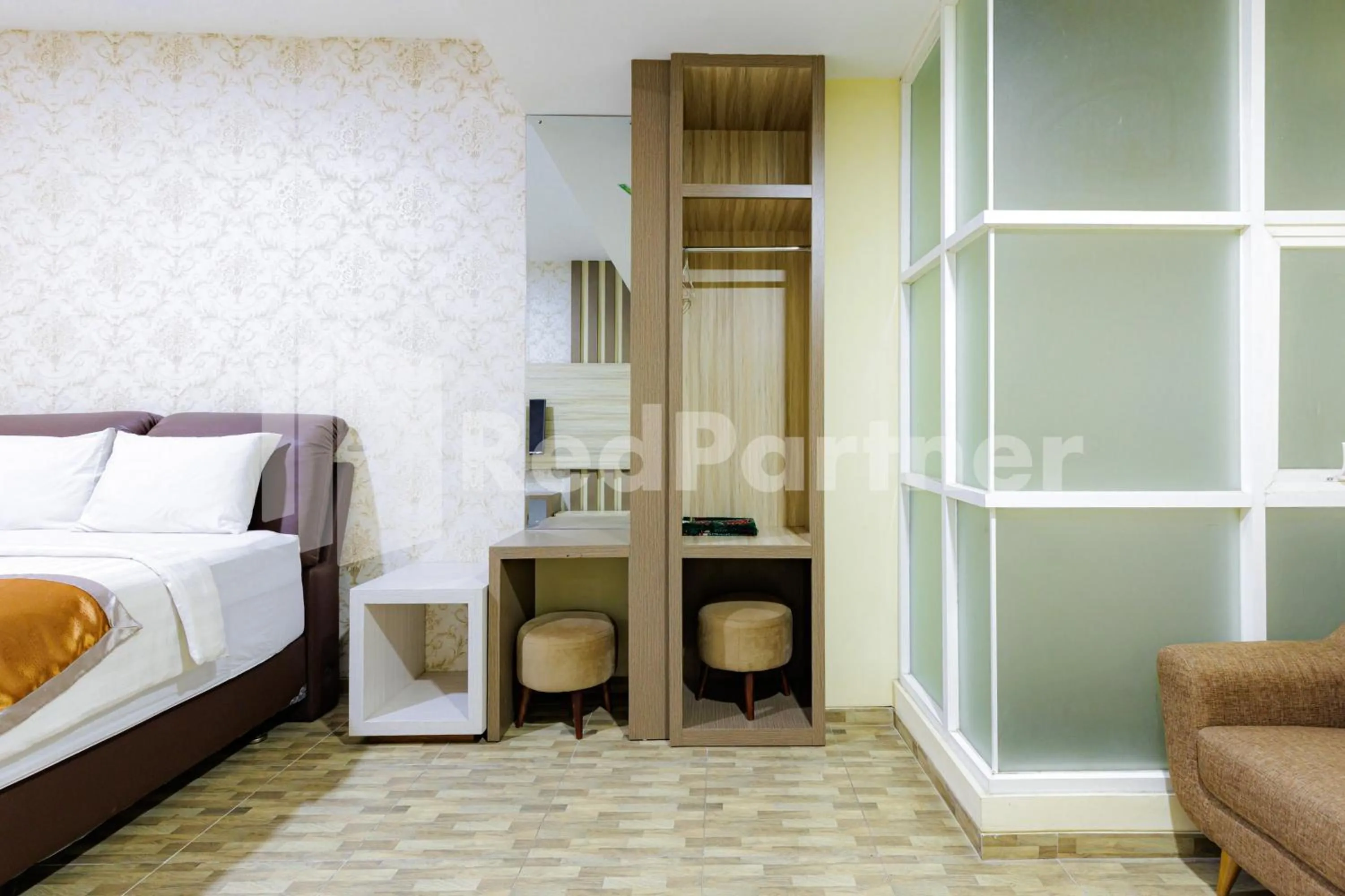 Bedroom, Bed in De Malang Sweet Homestay Syariah Mitra RedDoorz