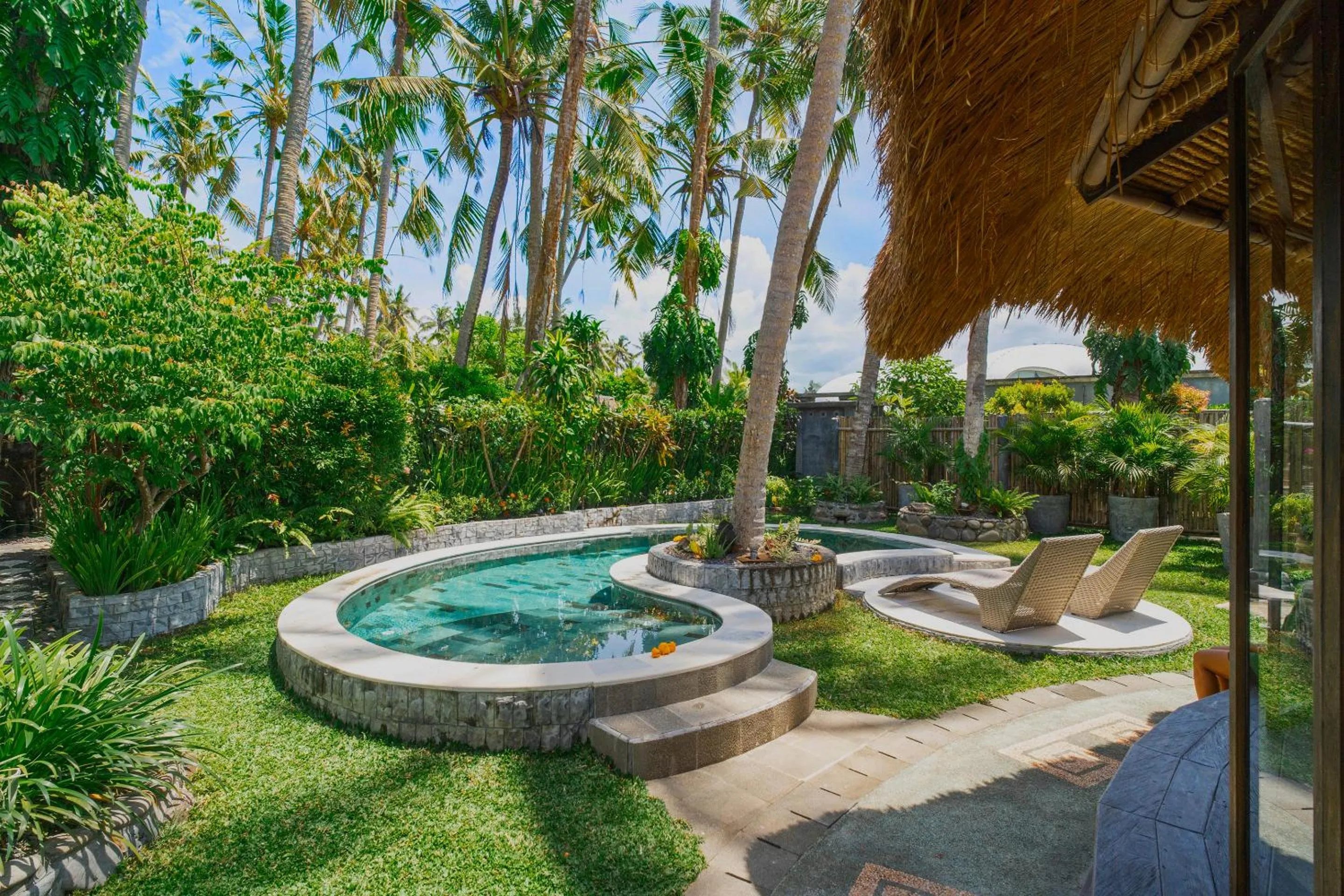 Garden in Most Exotic Villa Keong Tabanan