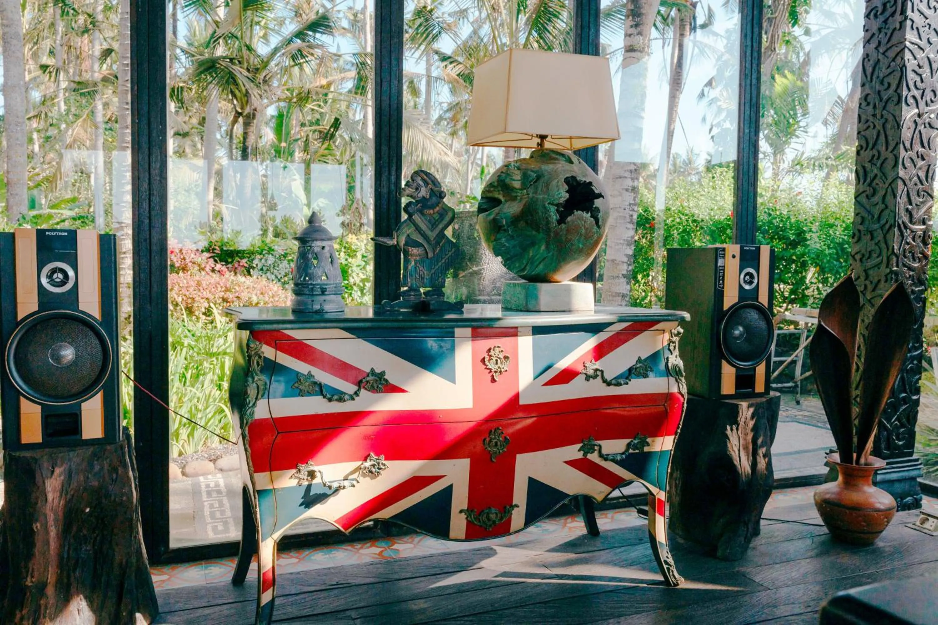 Living room in Most Exotic Villa Keong Tabanan