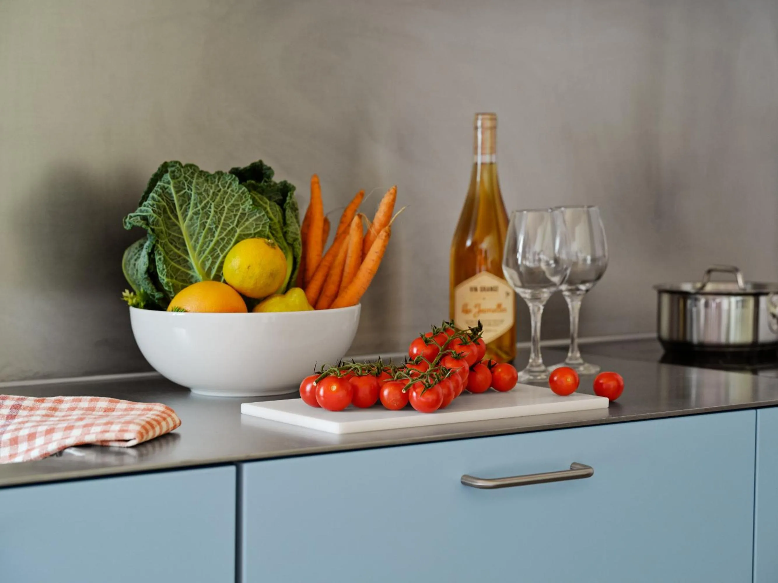 Kitchen or kitchenette in Dahei Apartment Hotel