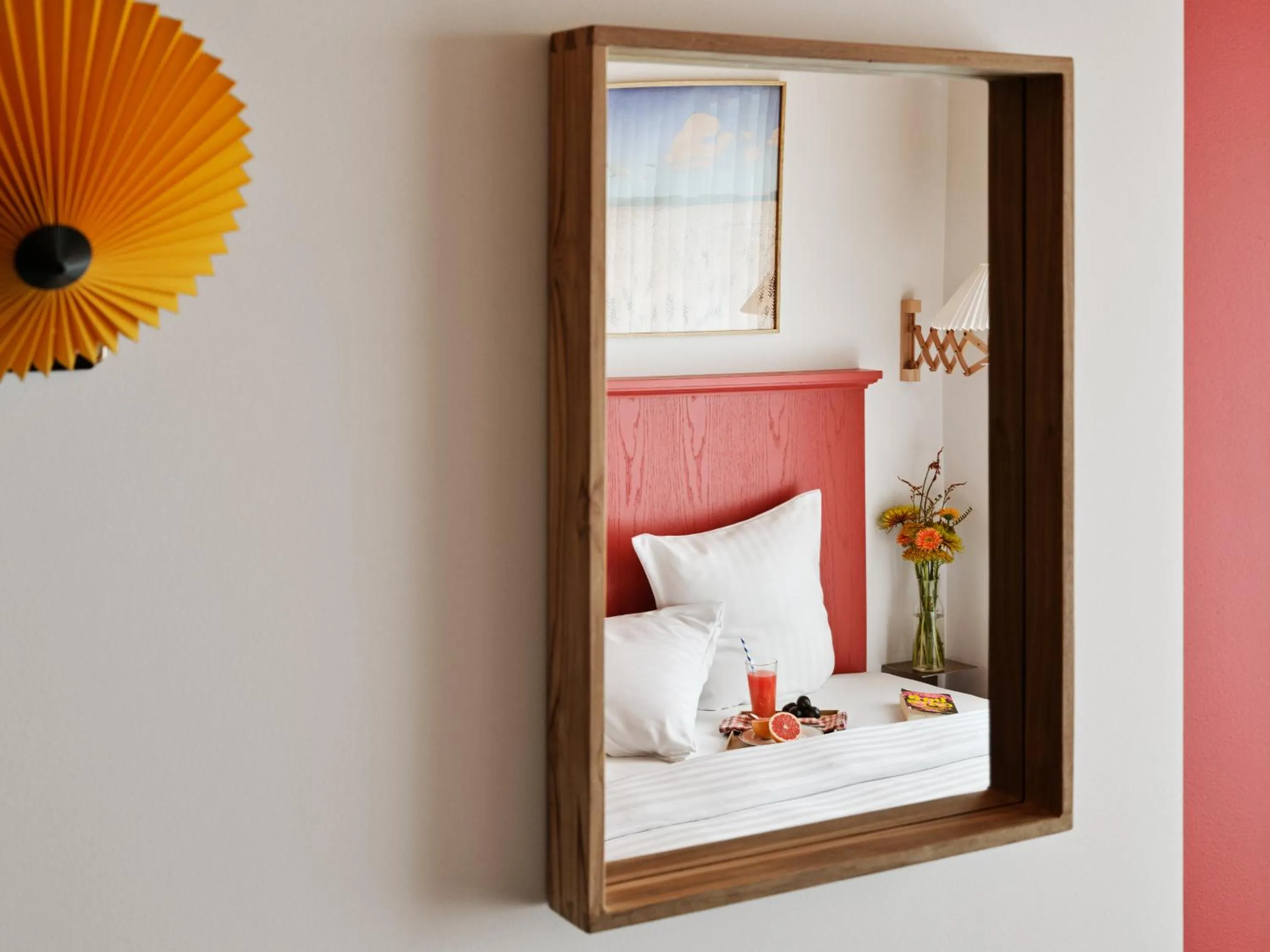 Bed in Dahei Apartment Hotel