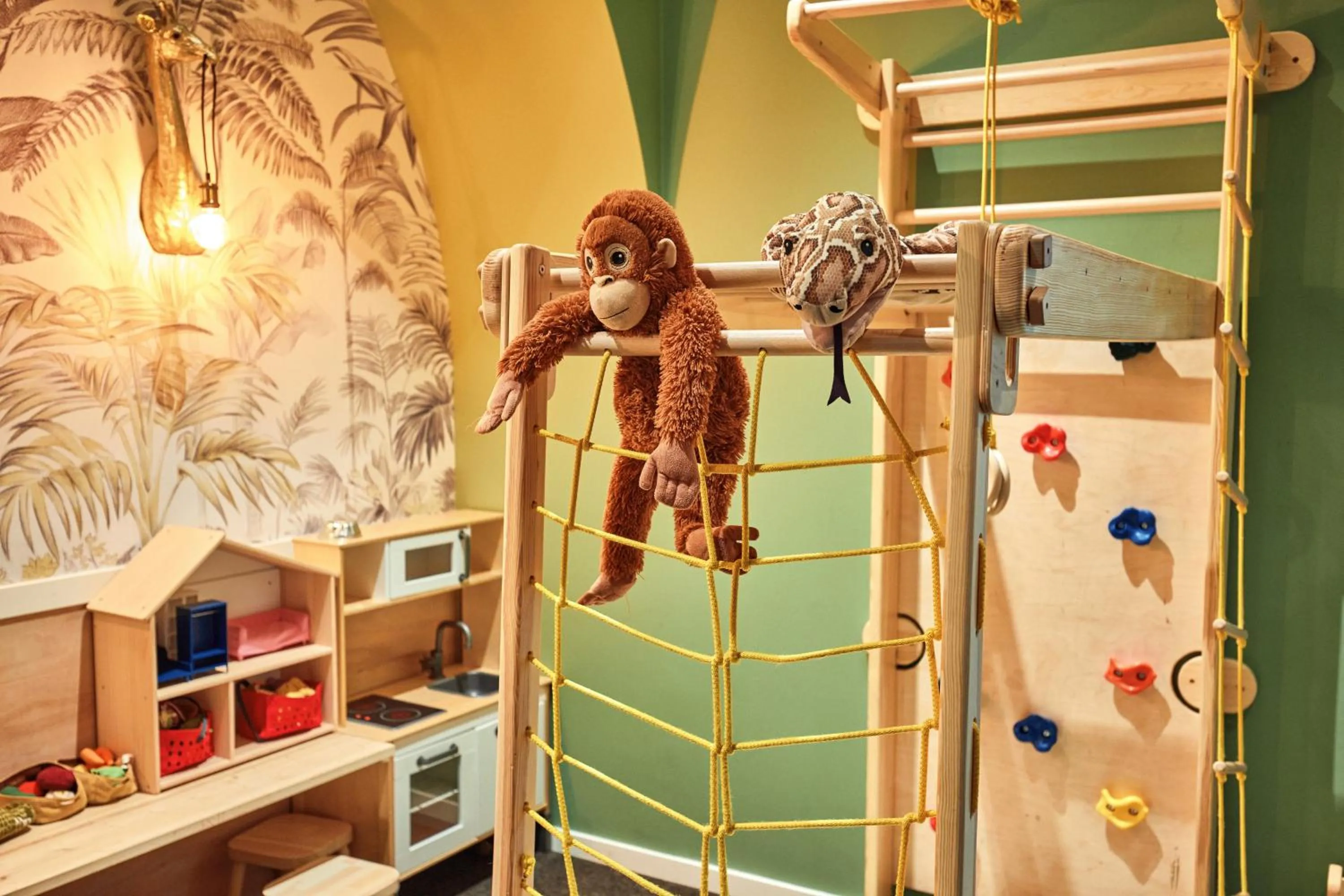 Children play ground in Van der Valk Hotel Gent