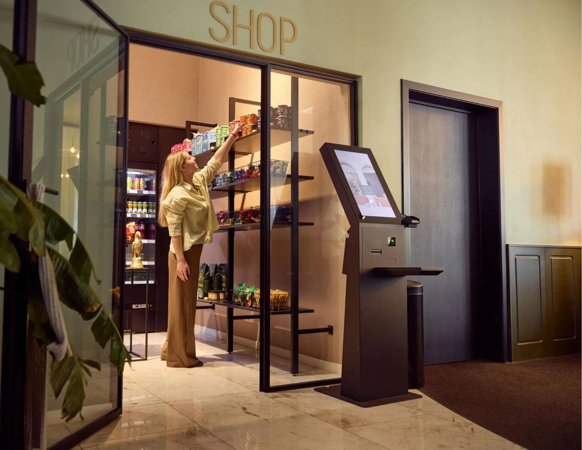 Supermarket/grocery shop in Van der Valk Hotel Gent