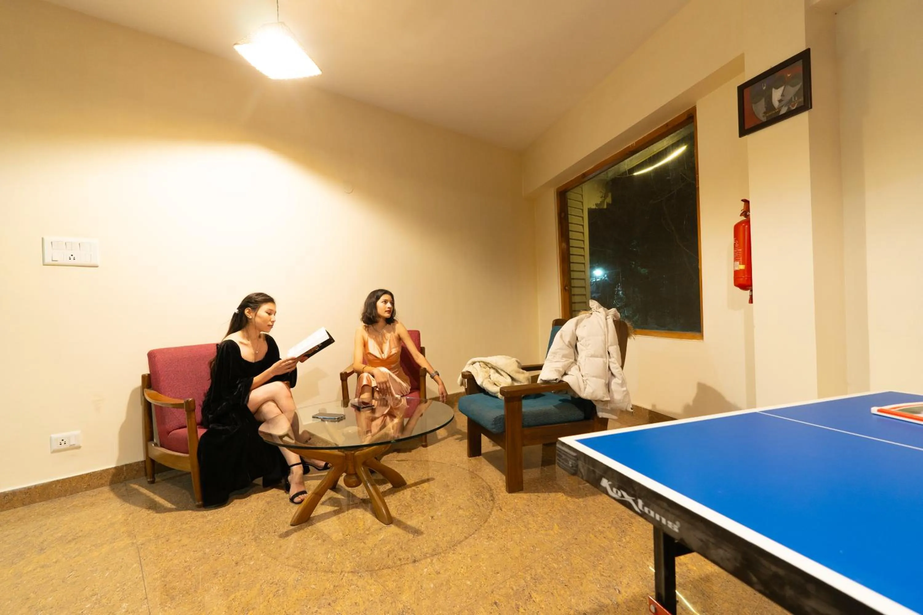 Seating area in Hotel Rising Star With Garden With Private Parking Near To Mall Road