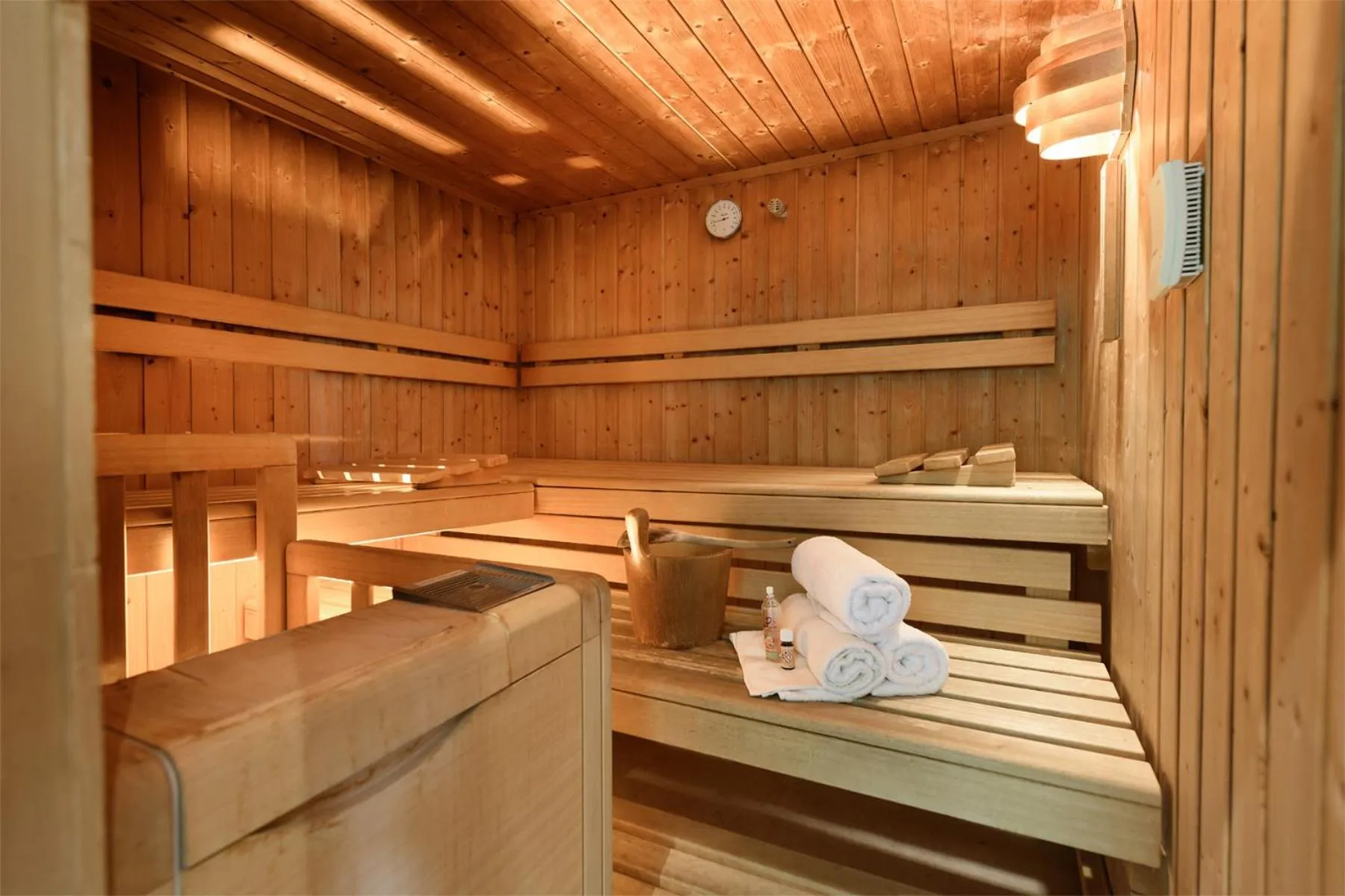 Sauna in Pension St.Leonhard