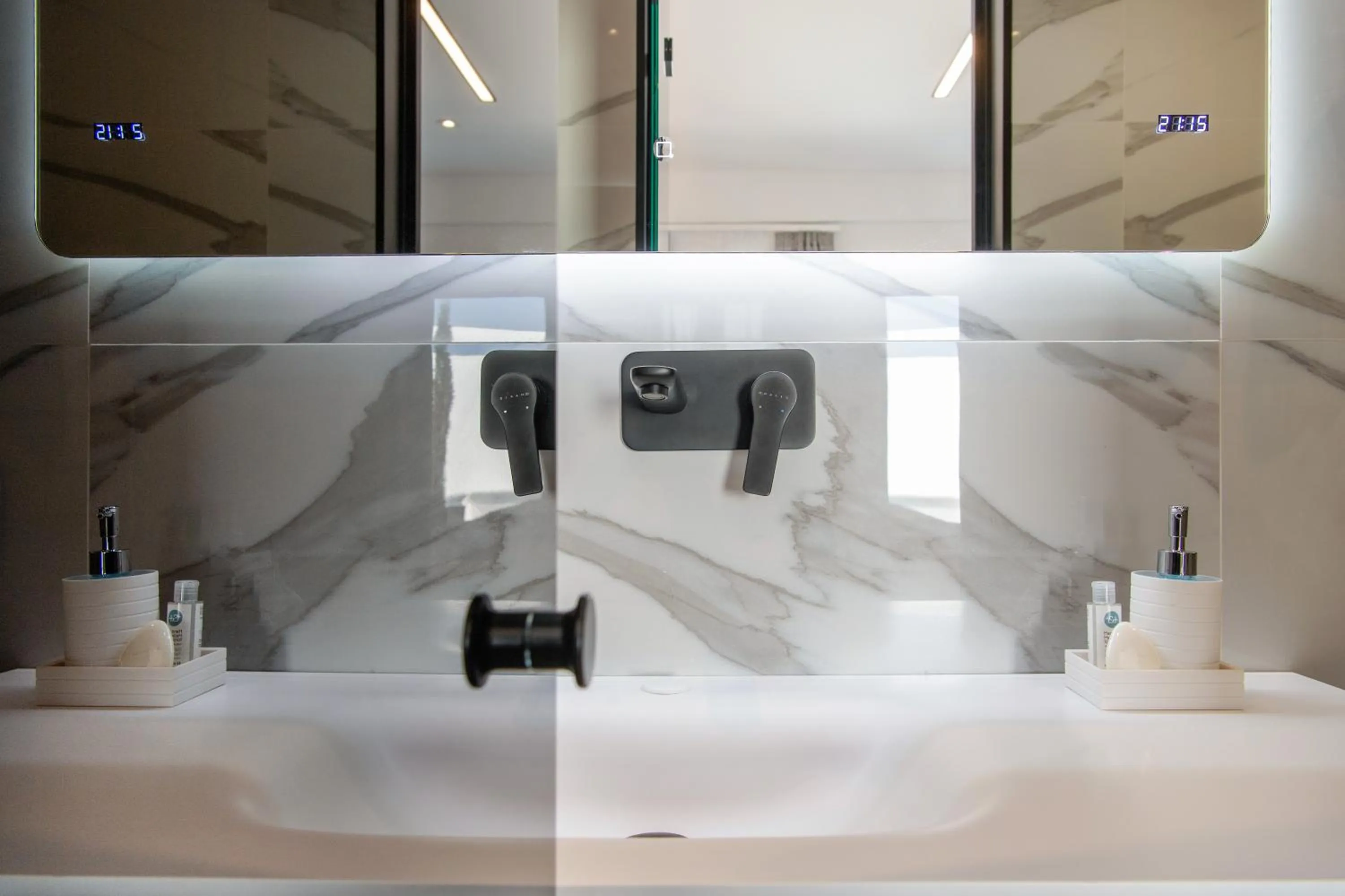 Bathroom in Central Boutique Hotel by naoussa hills adults only