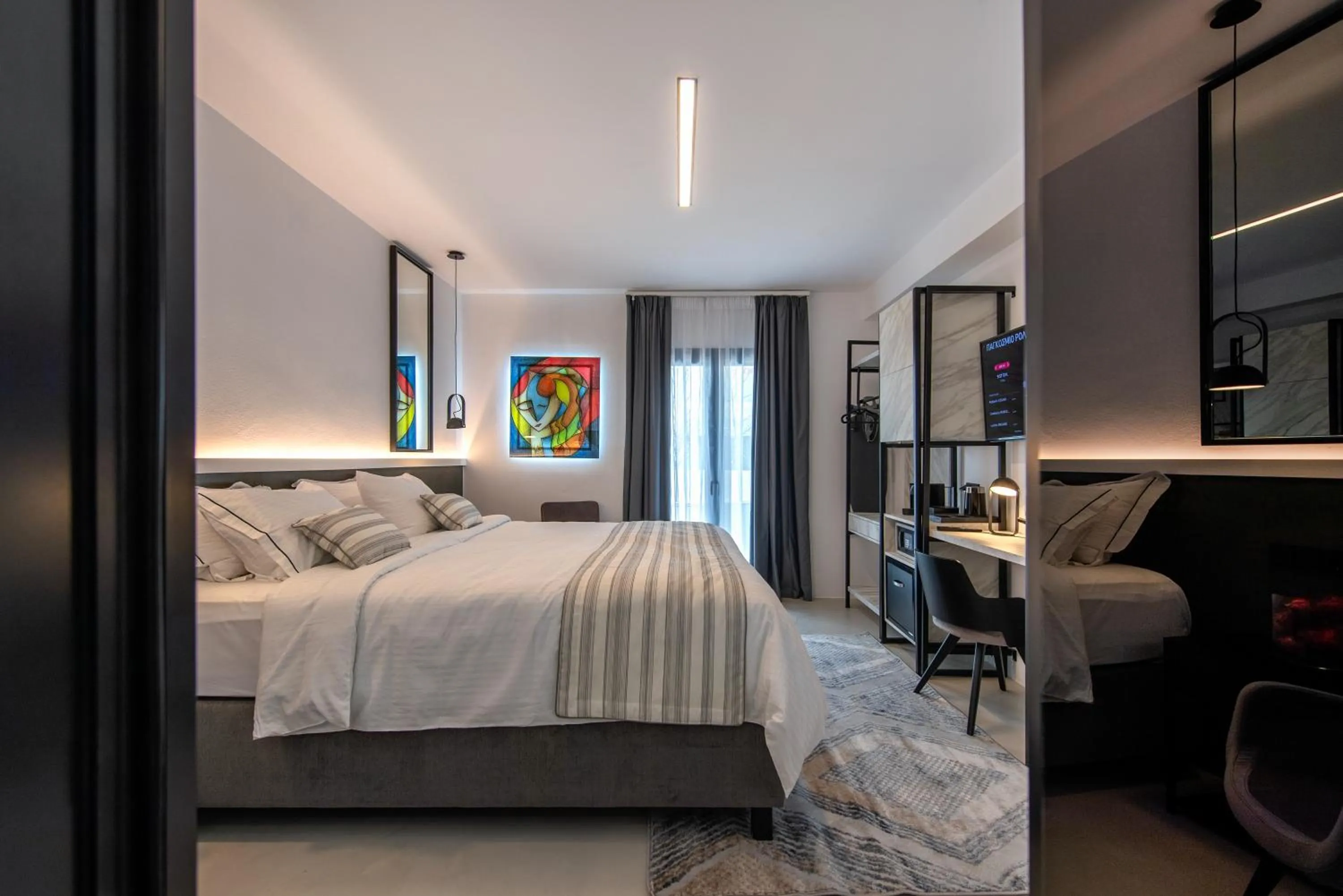 Photo of the whole room in Central Boutique Hotel by naoussa hills adults only