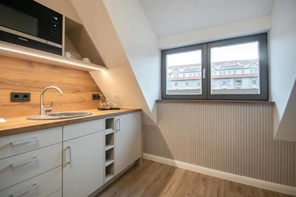 kitchen in DAS KEHRS - Hotel auf dem Petersberg