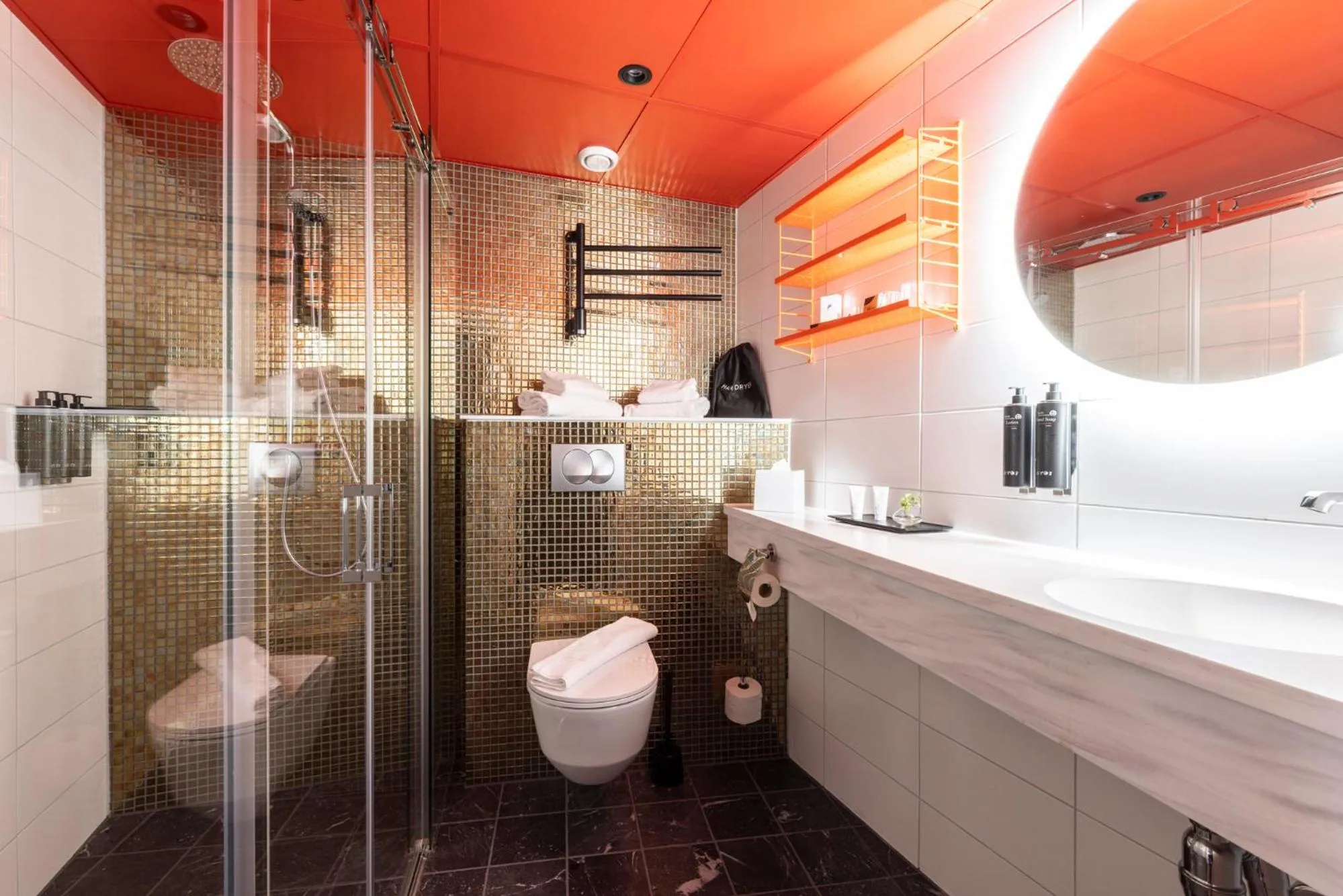 Bathroom in ProfilHotels Nacka