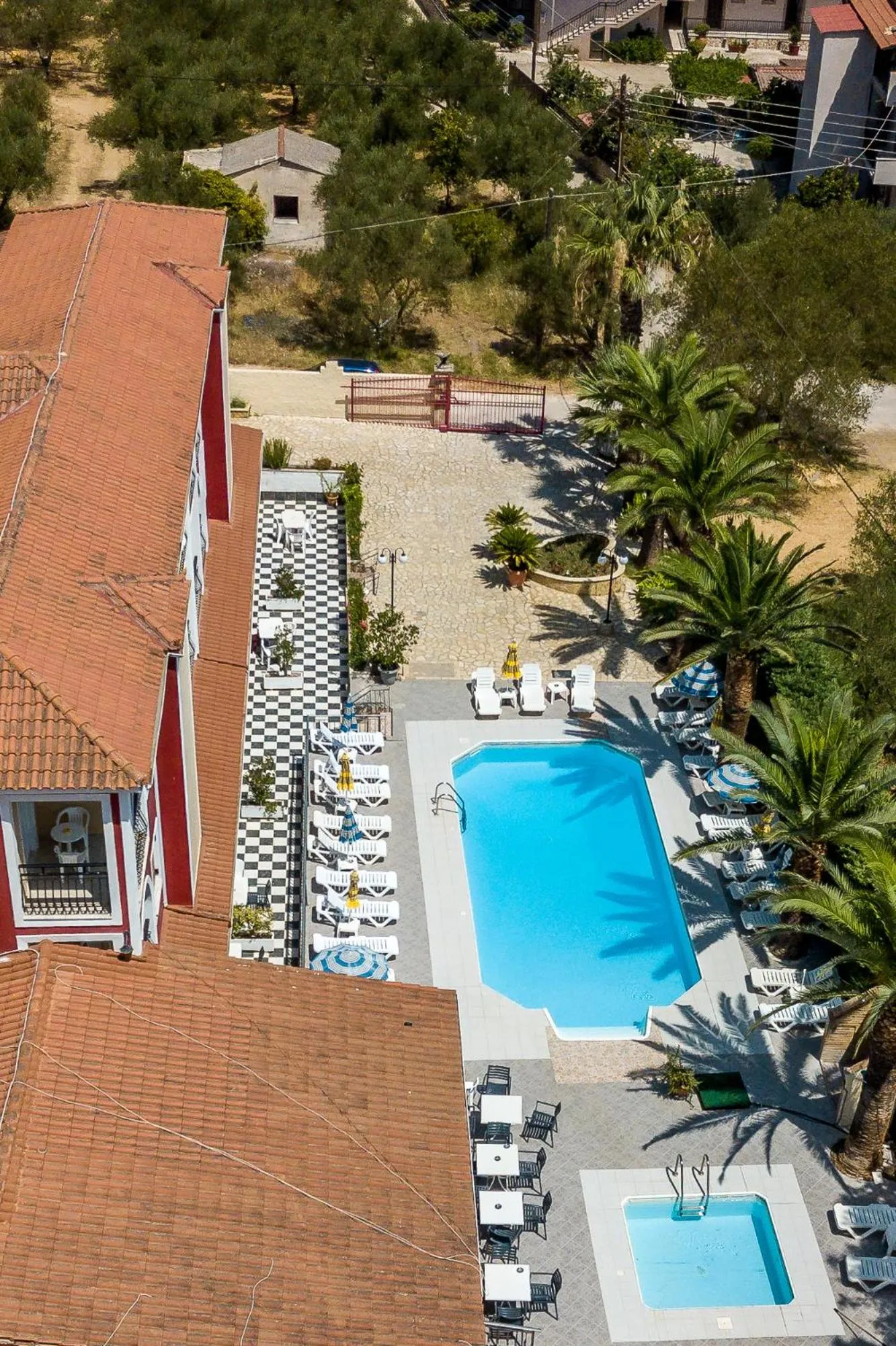 Bird's eye view in Rose Club Apartments