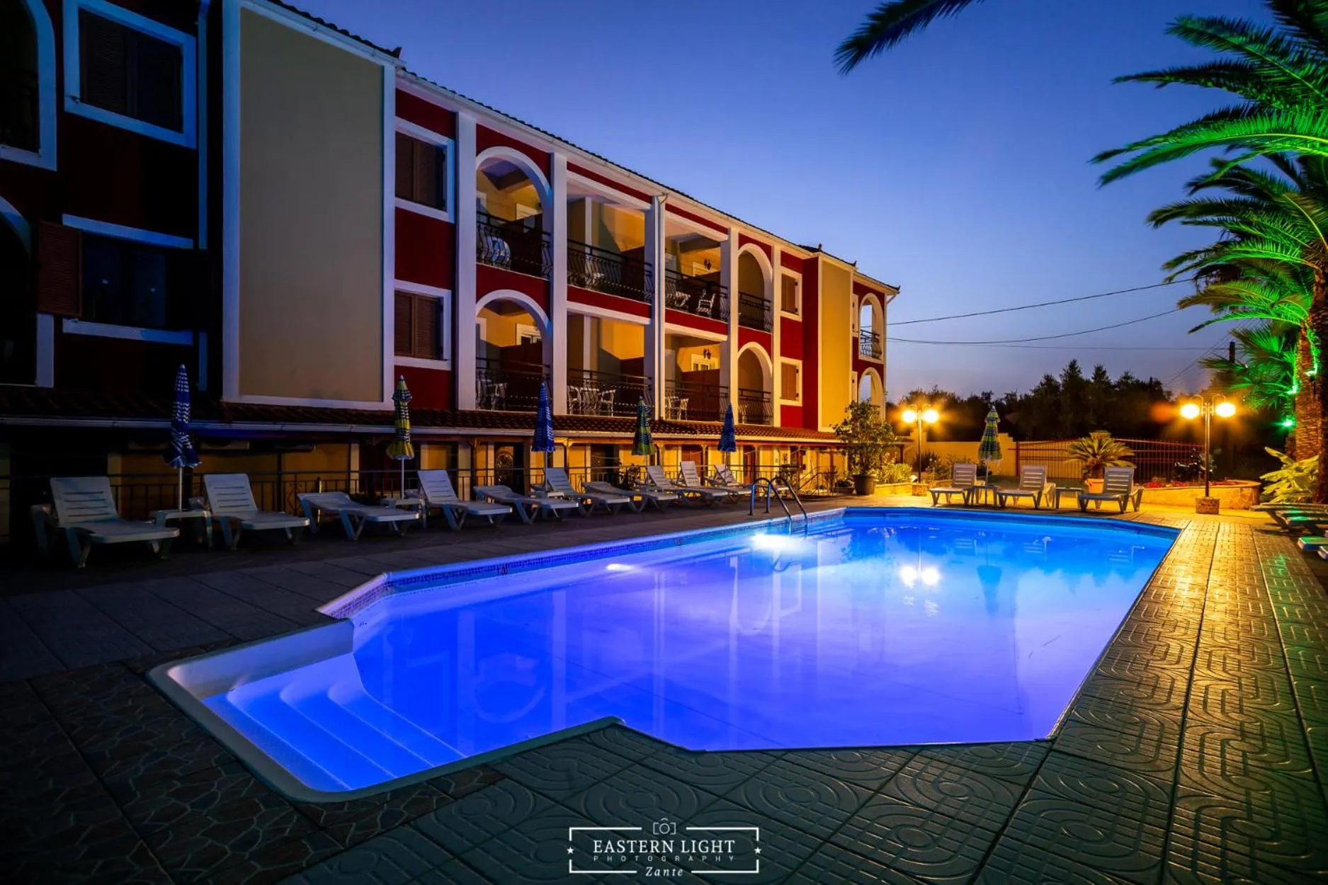 Swimming pool in Rose Club Apartments