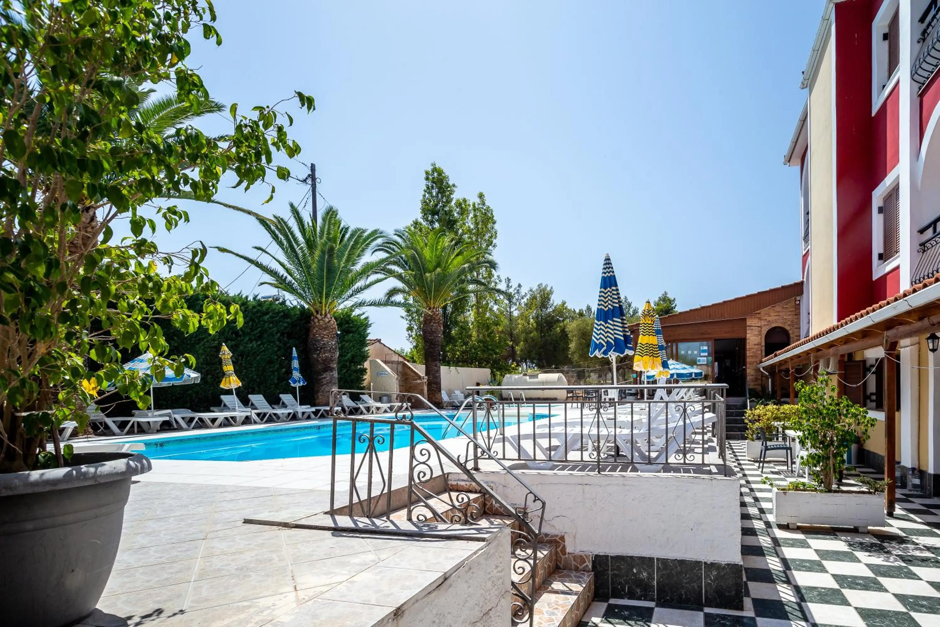 Swimming pool in Rose Club Apartments