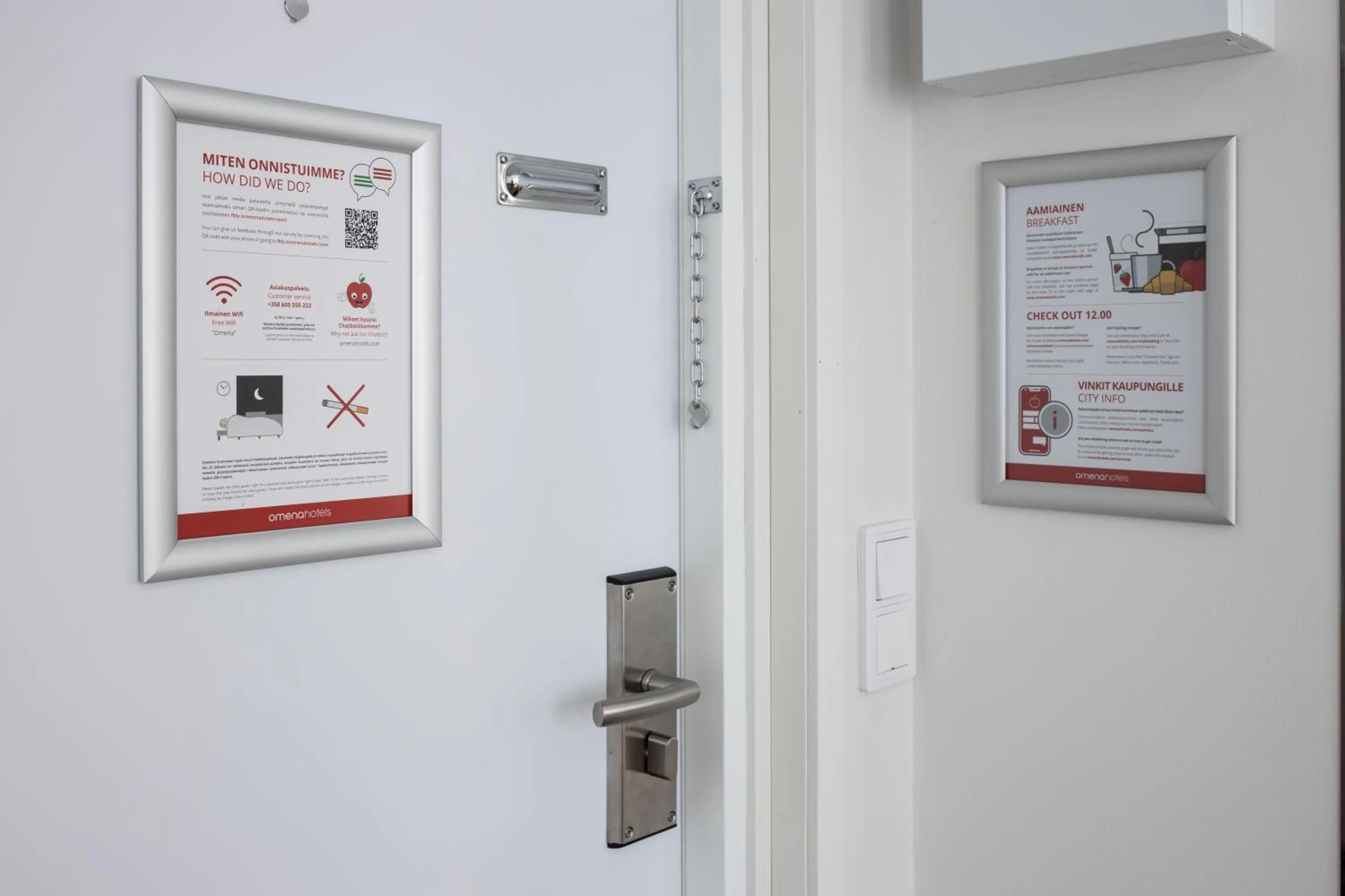 Decorative detail in Omena Hotel Pori