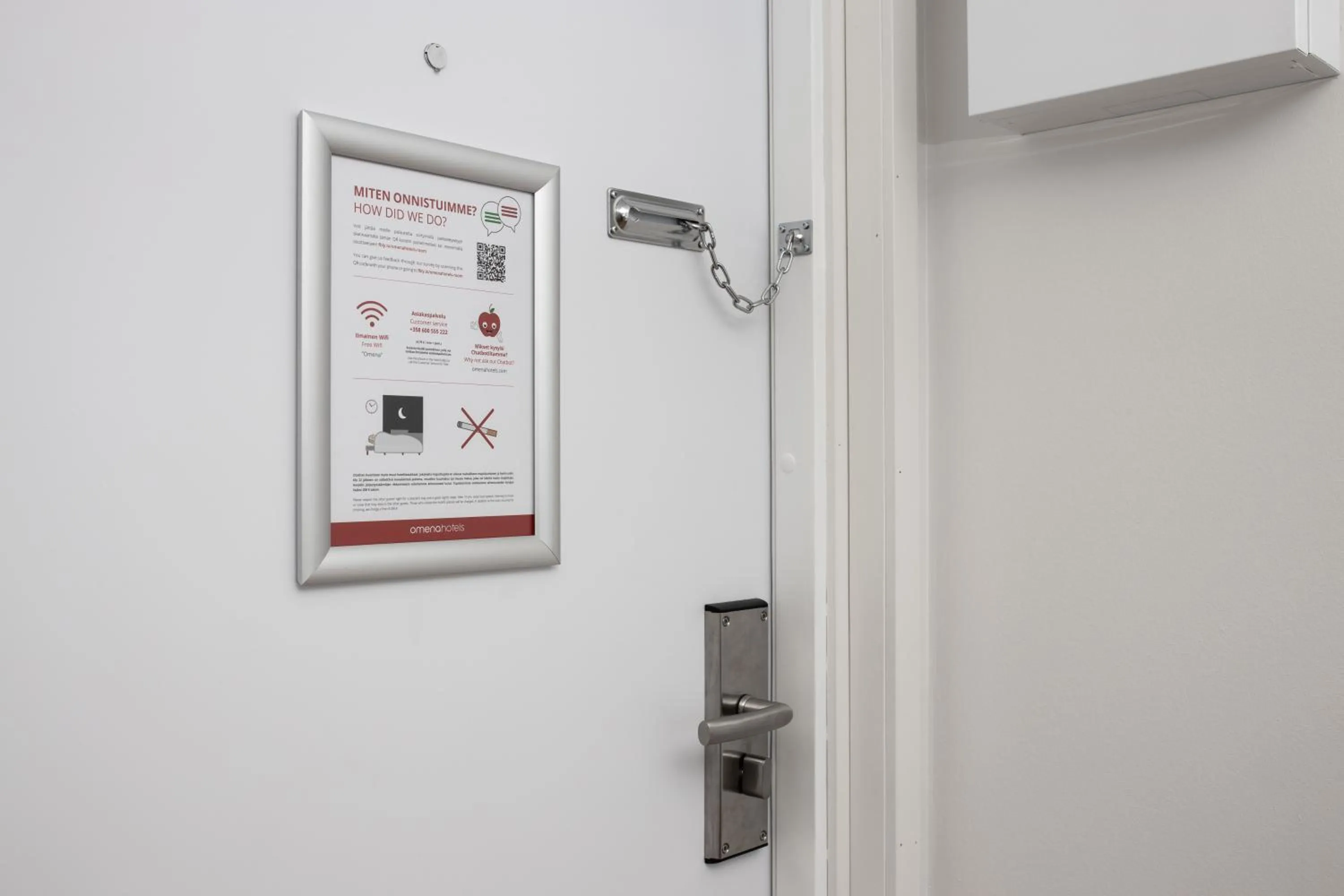 Decorative detail in Omena Hotel Pori