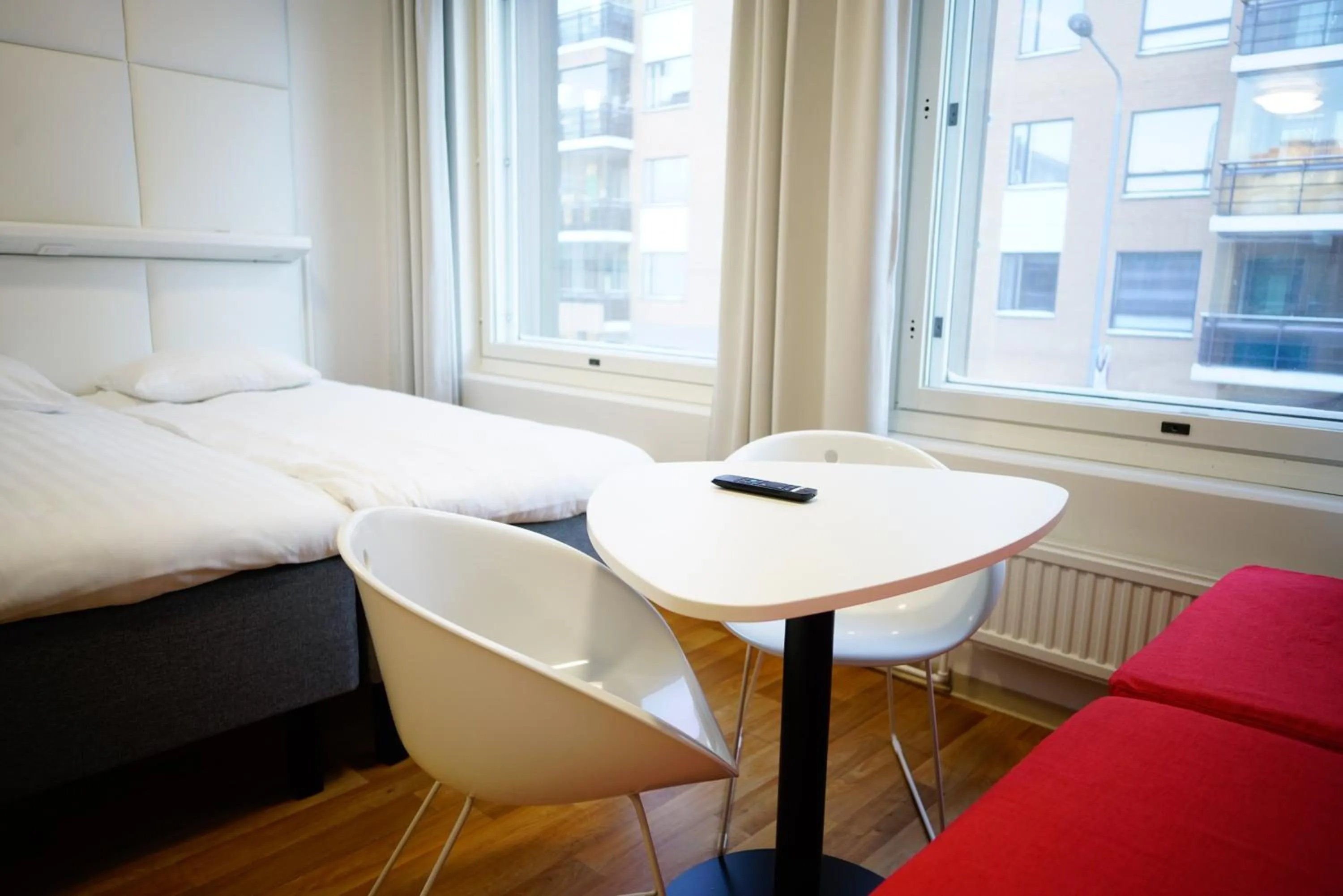 View (from property/room), Bed in Omena Hotel Pori