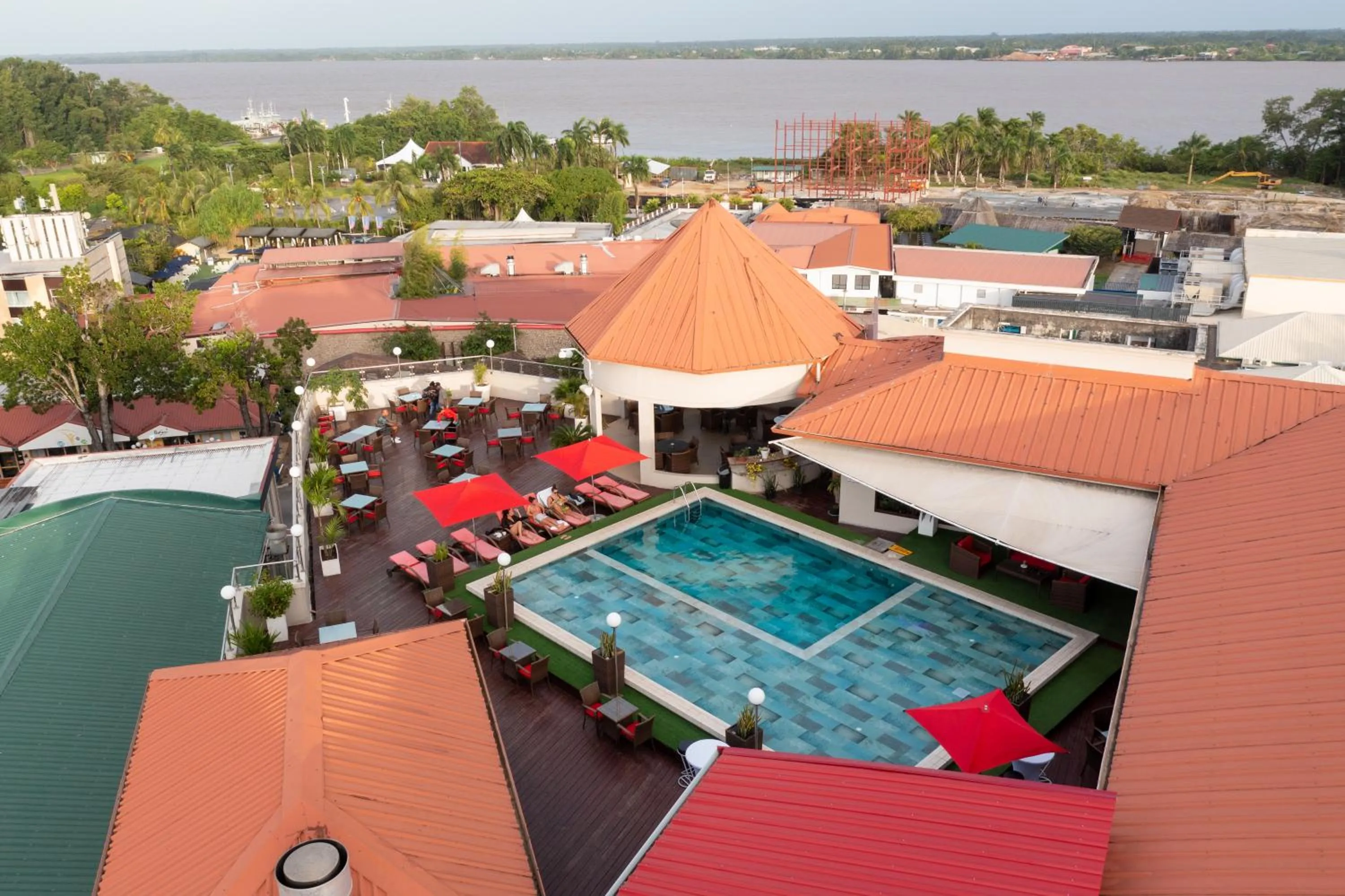 Swimming pool in Ramada by Wyndham Princess Paramaribo