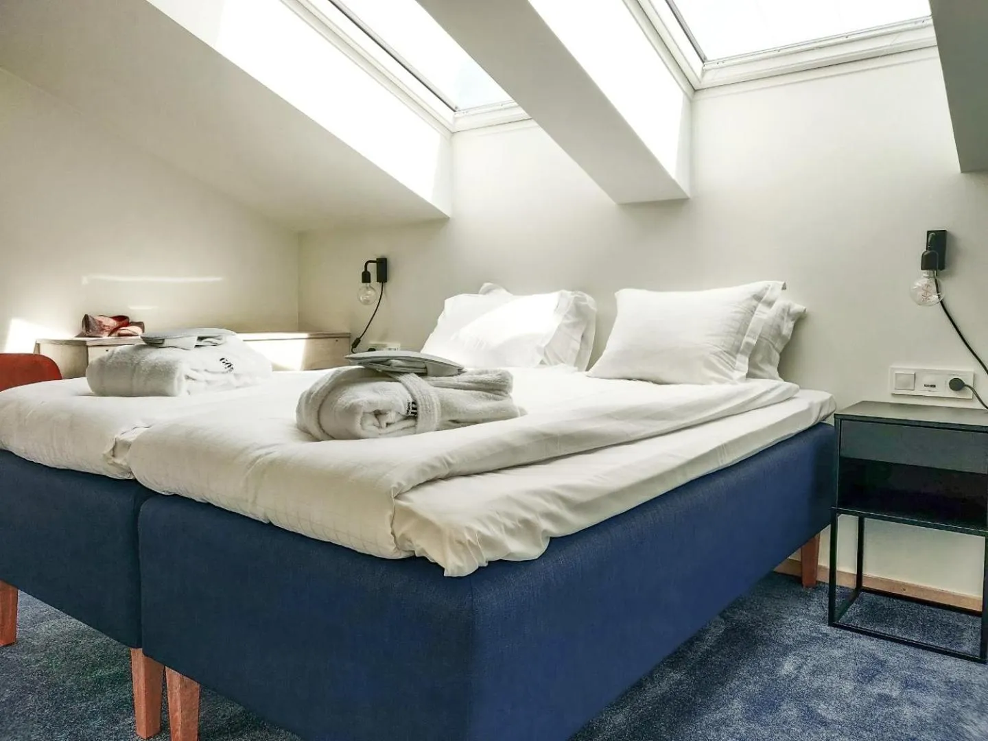 Bed in Staffanstorps Gästis Hotell