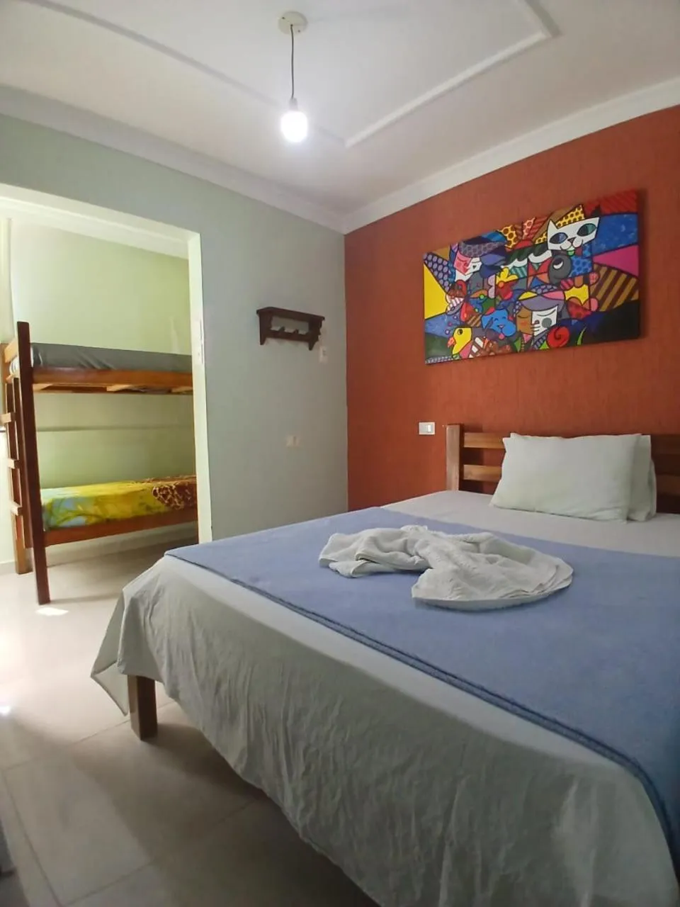 Bed in Pousada Aconchego do Porto