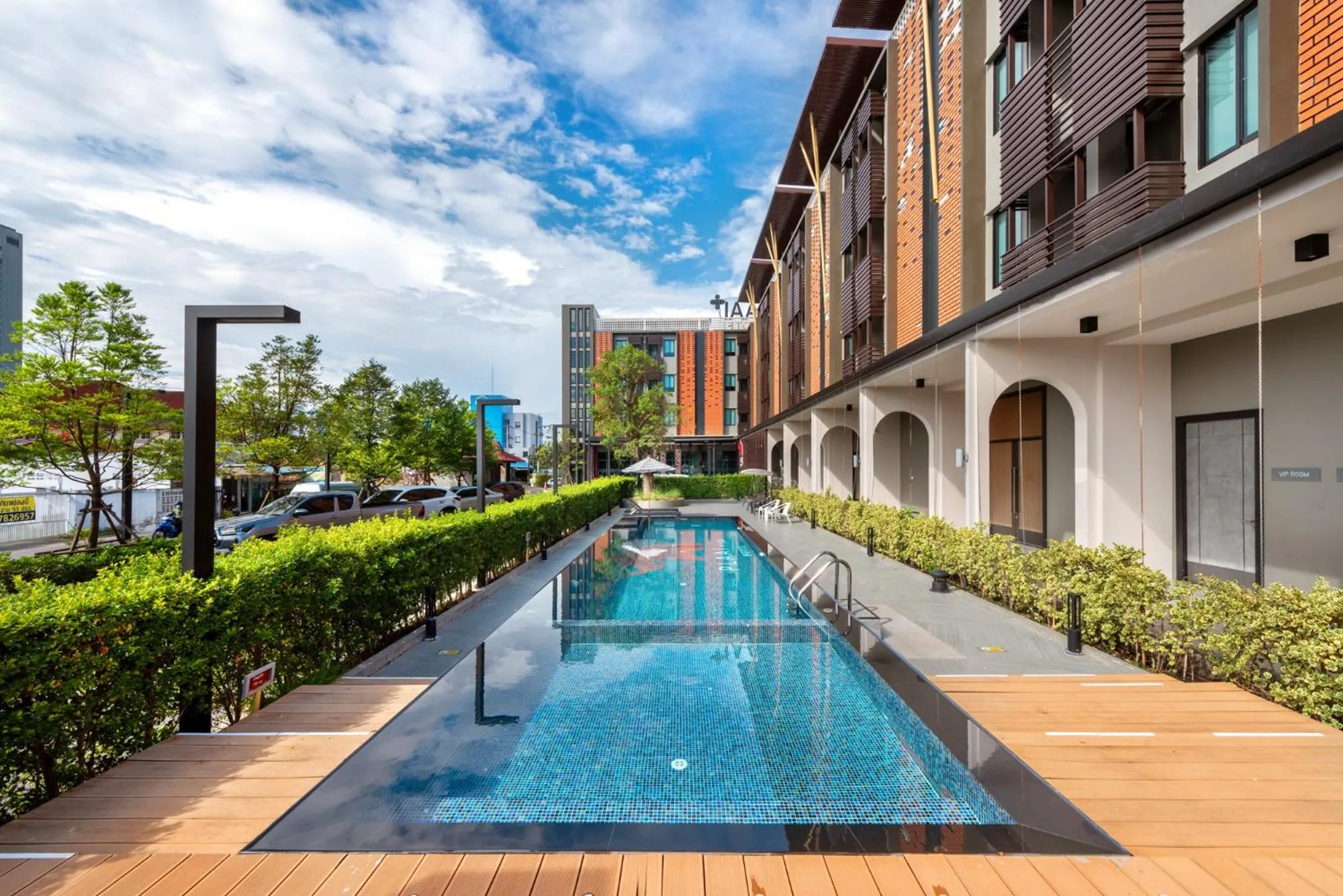 Swimming pool in PLAAI Plus Hotel Rayong