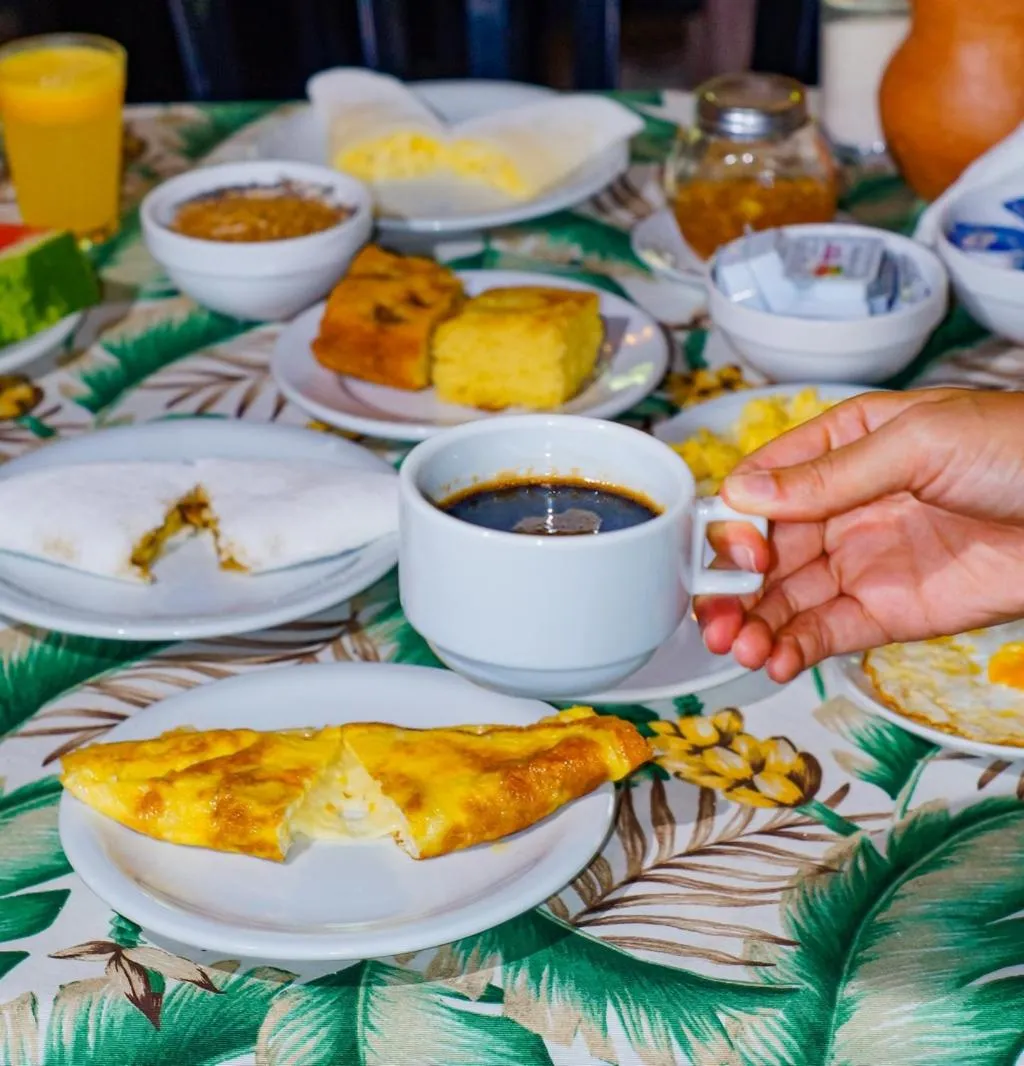 Breakfast in Pousada do Roballo