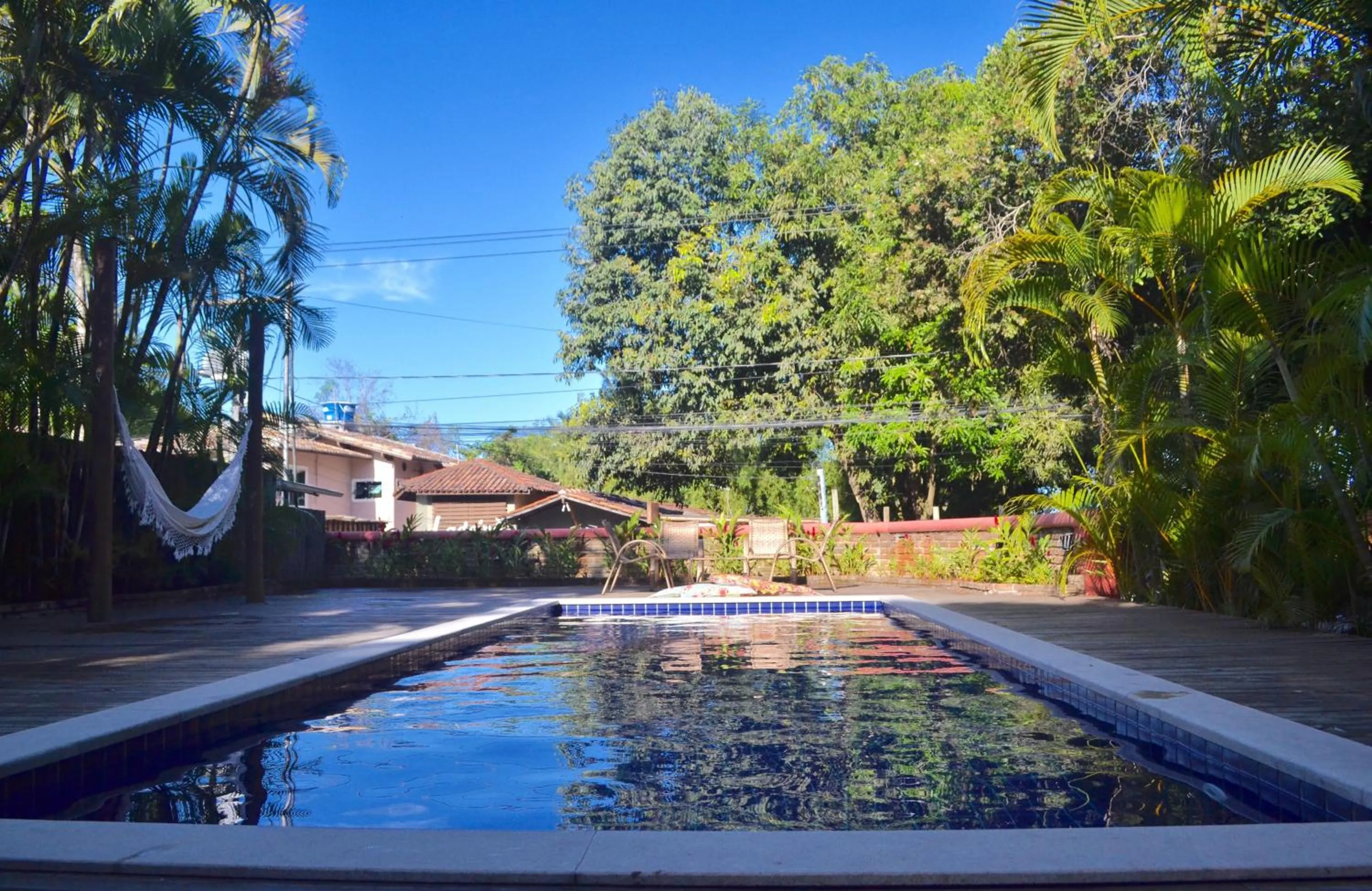 Swimming pool in Pousada do Roballo
