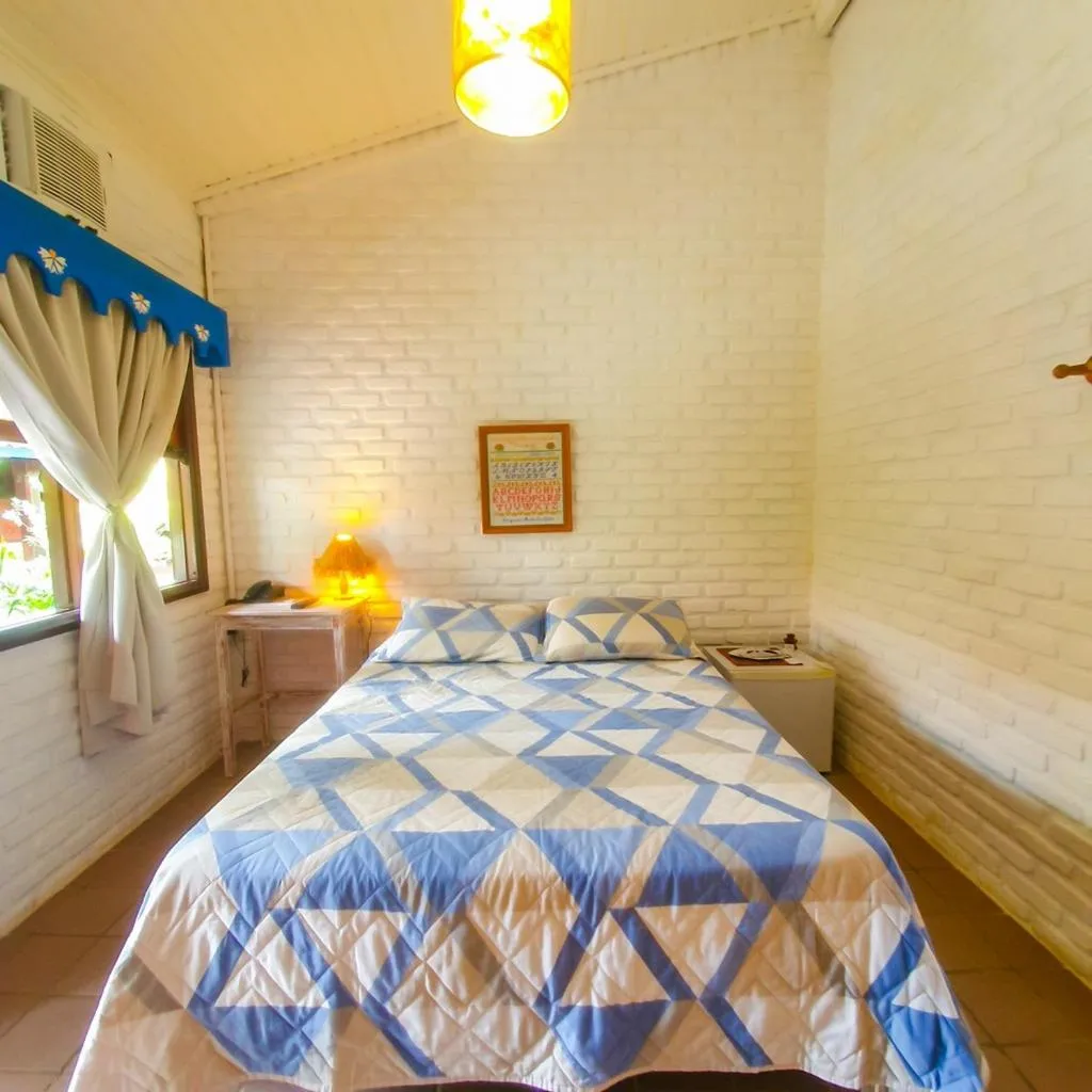 Bed in Pousada do Roballo