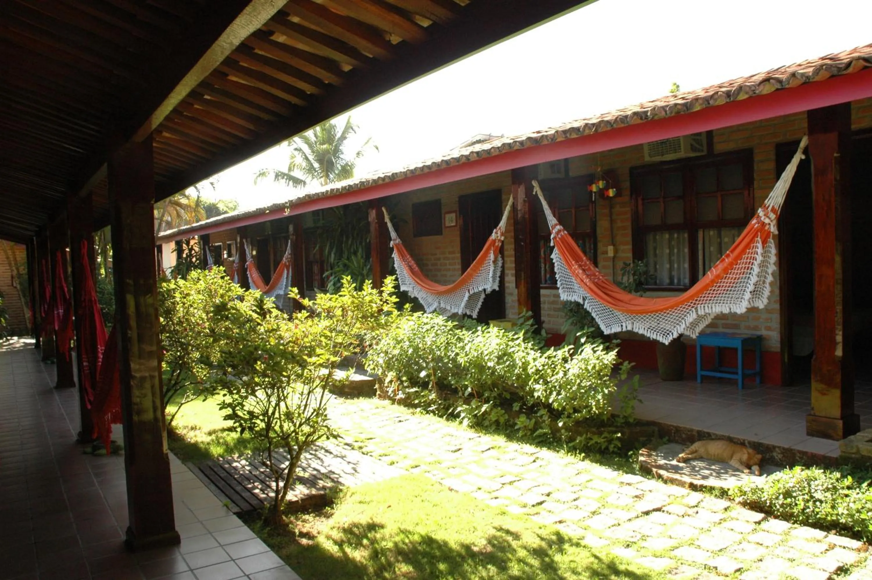 Garden in Pousada do Roballo