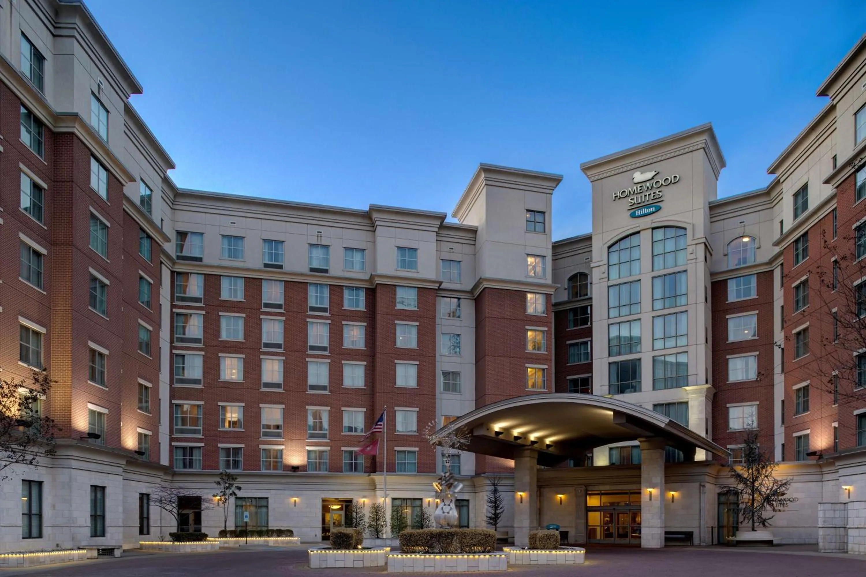 Property building in Homewood Suites Nashville Vanderbilt